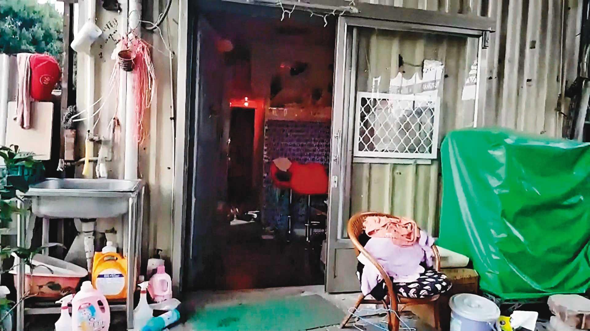 死者阿娟命喪在自己經營的私娼寮內。(東森新聞提供)