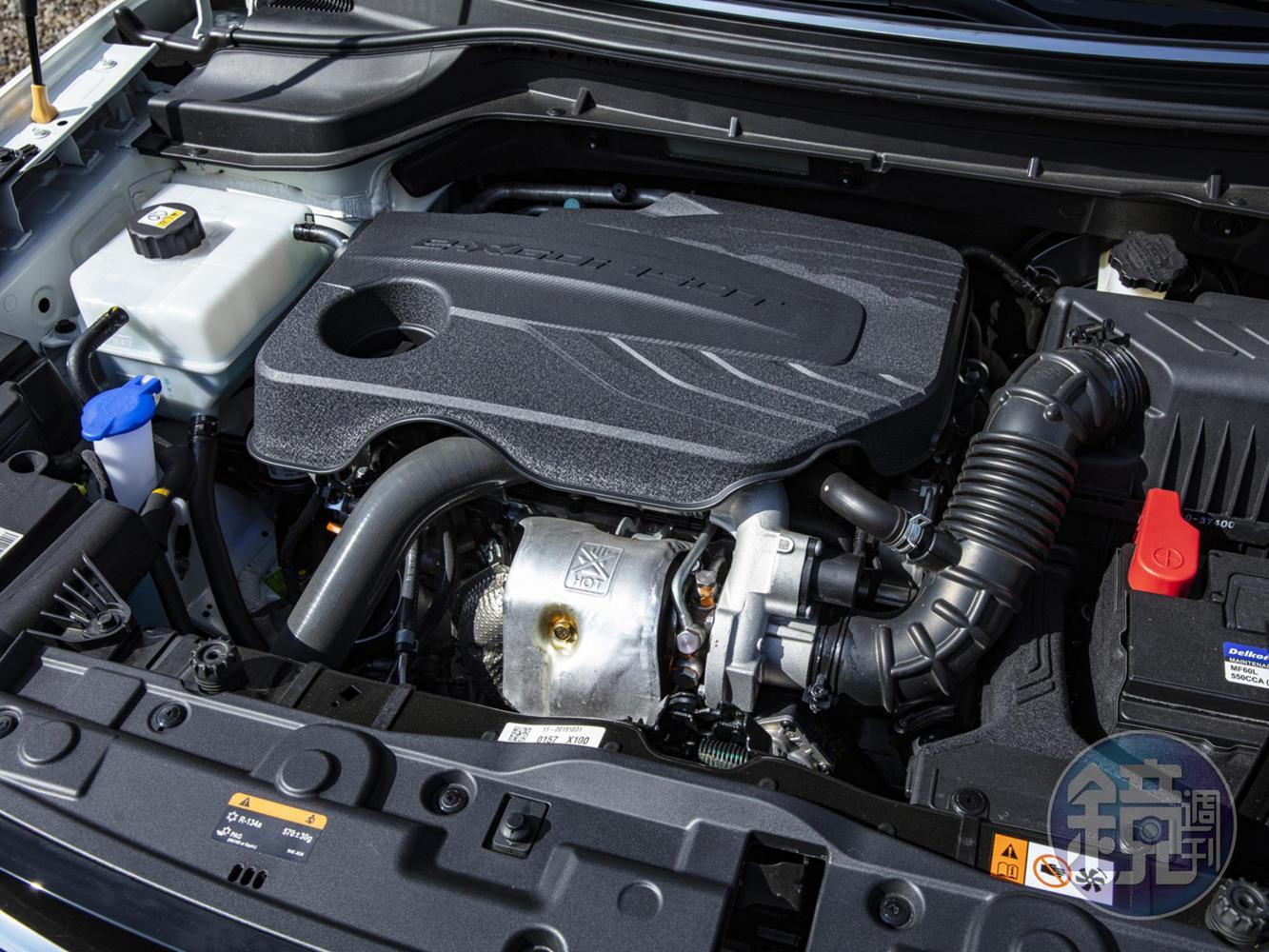 首次引進台灣的1.5 e-XGDi Turbo汽油渦輪增壓引擎,可提供163ps最大馬力,並於1,500至4000 rpm低轉速域即可湧現高達26.5 kg-m最大扭力輸出峰值。