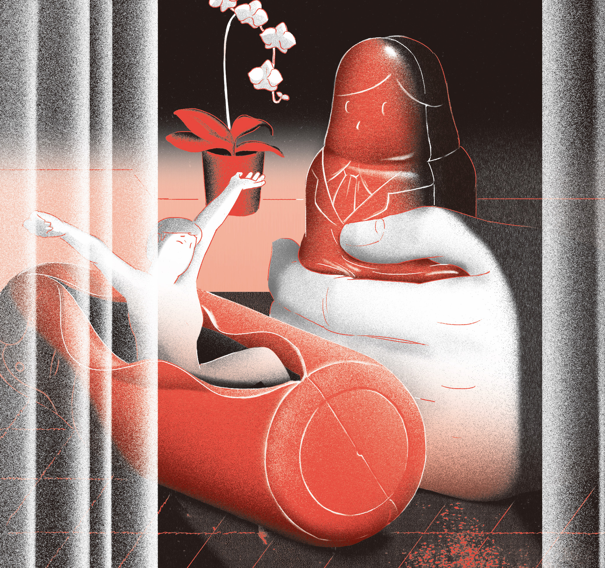 父母的教養關係，有時候牢牢牽引著女兒一輩子對關係的想望。