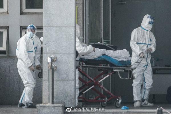 湖北武漢新型冠狀病毒疫情持續擴大。（翻攝自香港衛視HKS微博）