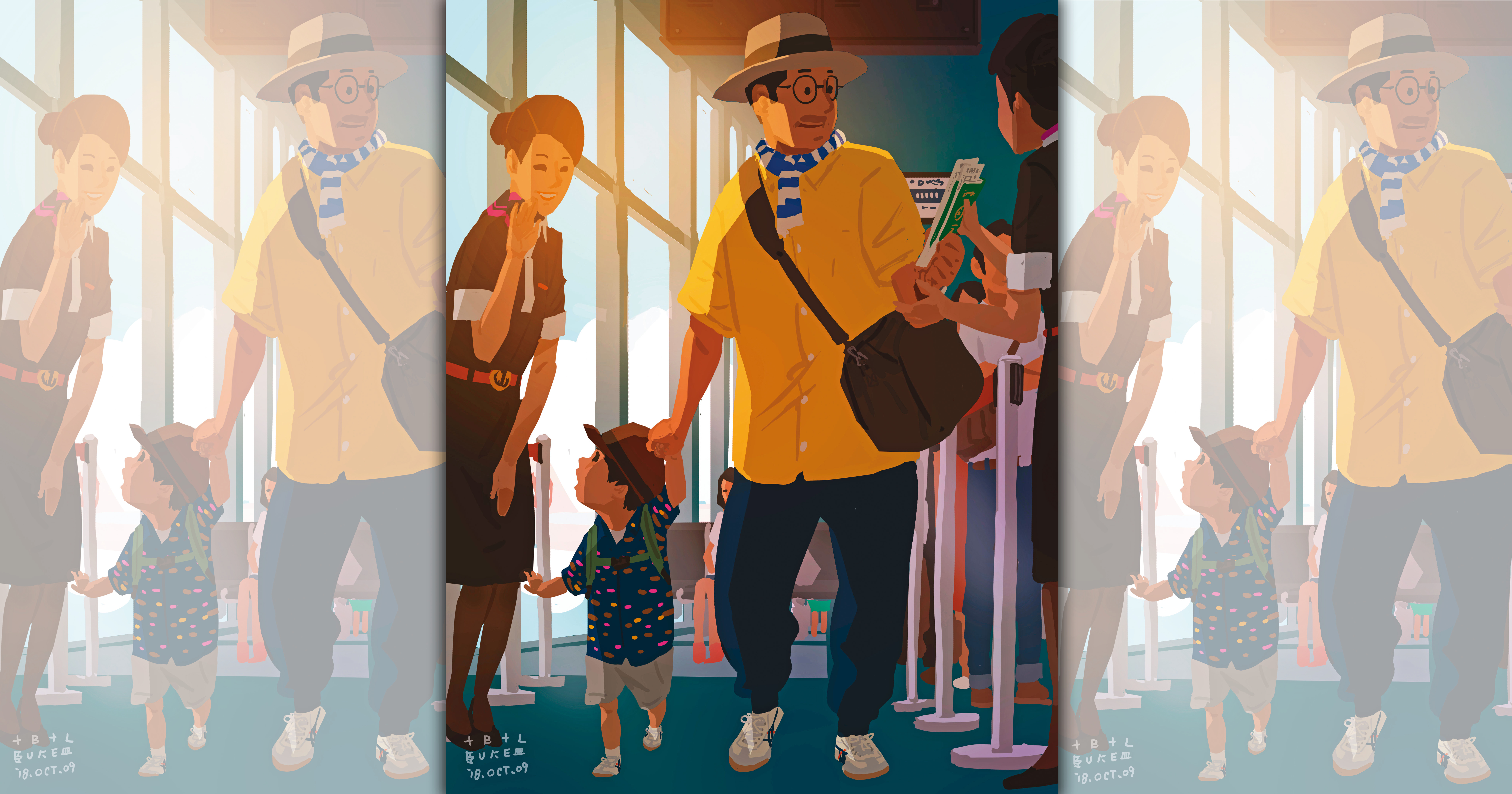 【單親爸爸週記】行前心情