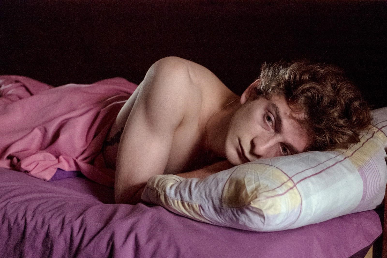 雷凡吉巴其亞尼在《然後我們跳了舞》飾演喬治亞國家舞蹈團員，但該片在喬治亞上映3天就被禁演，引發全球譁然。（海鵬提供）