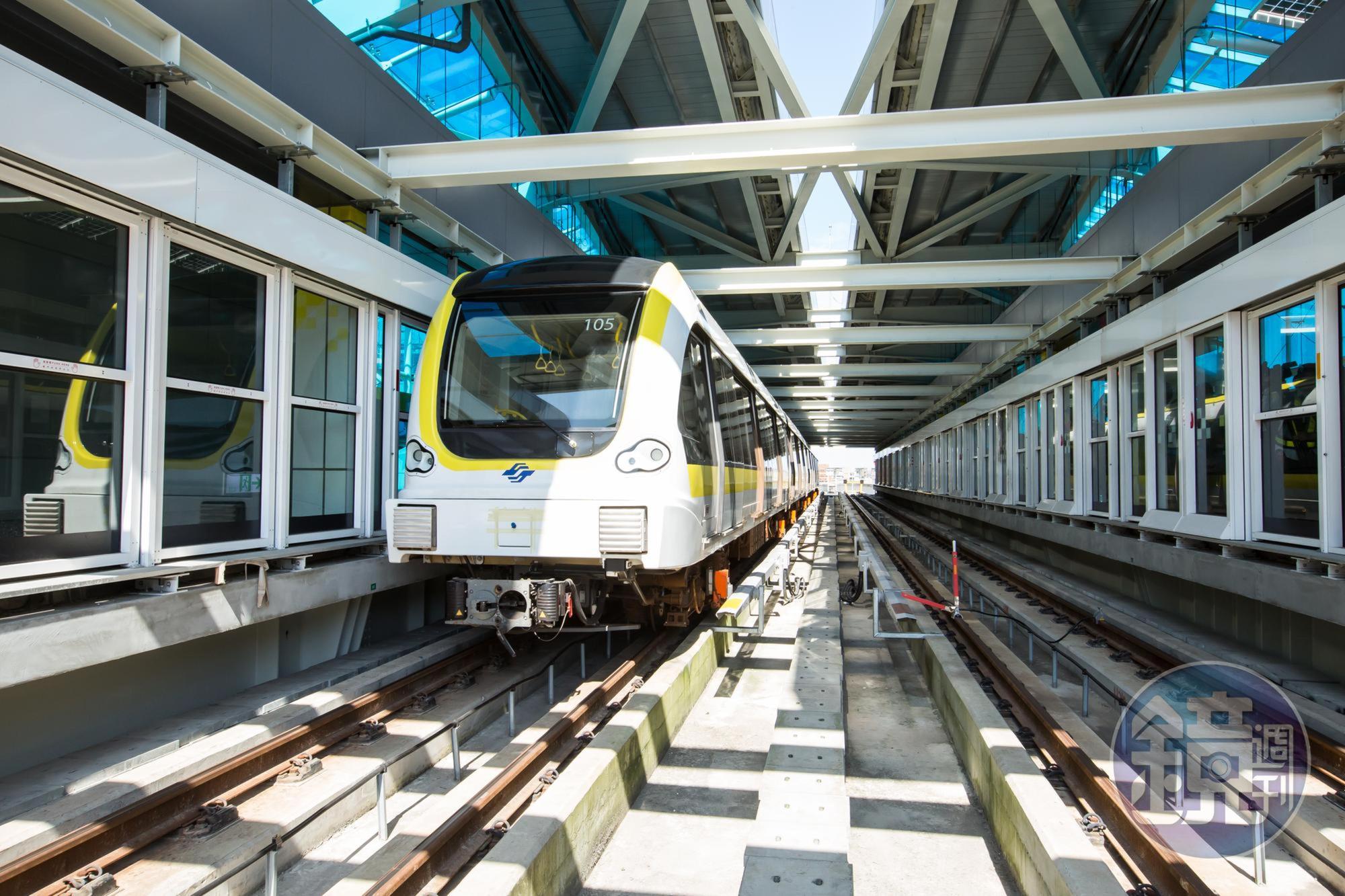新北捷運環狀線通車典禮確定在本月31日。圖為資料照。