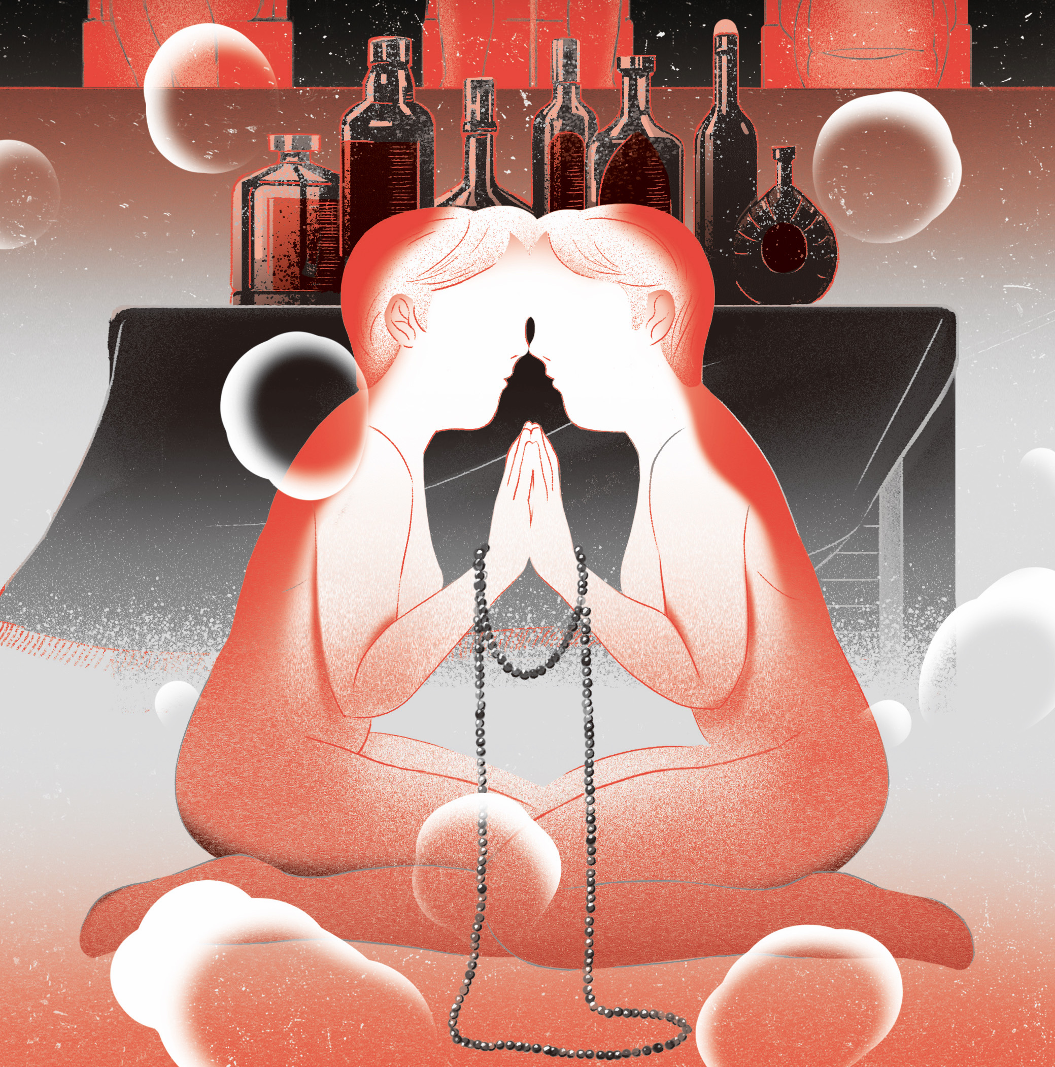 對於成功男人的形象的單一，使得他們在外遇、與上酒店外顯得空白。