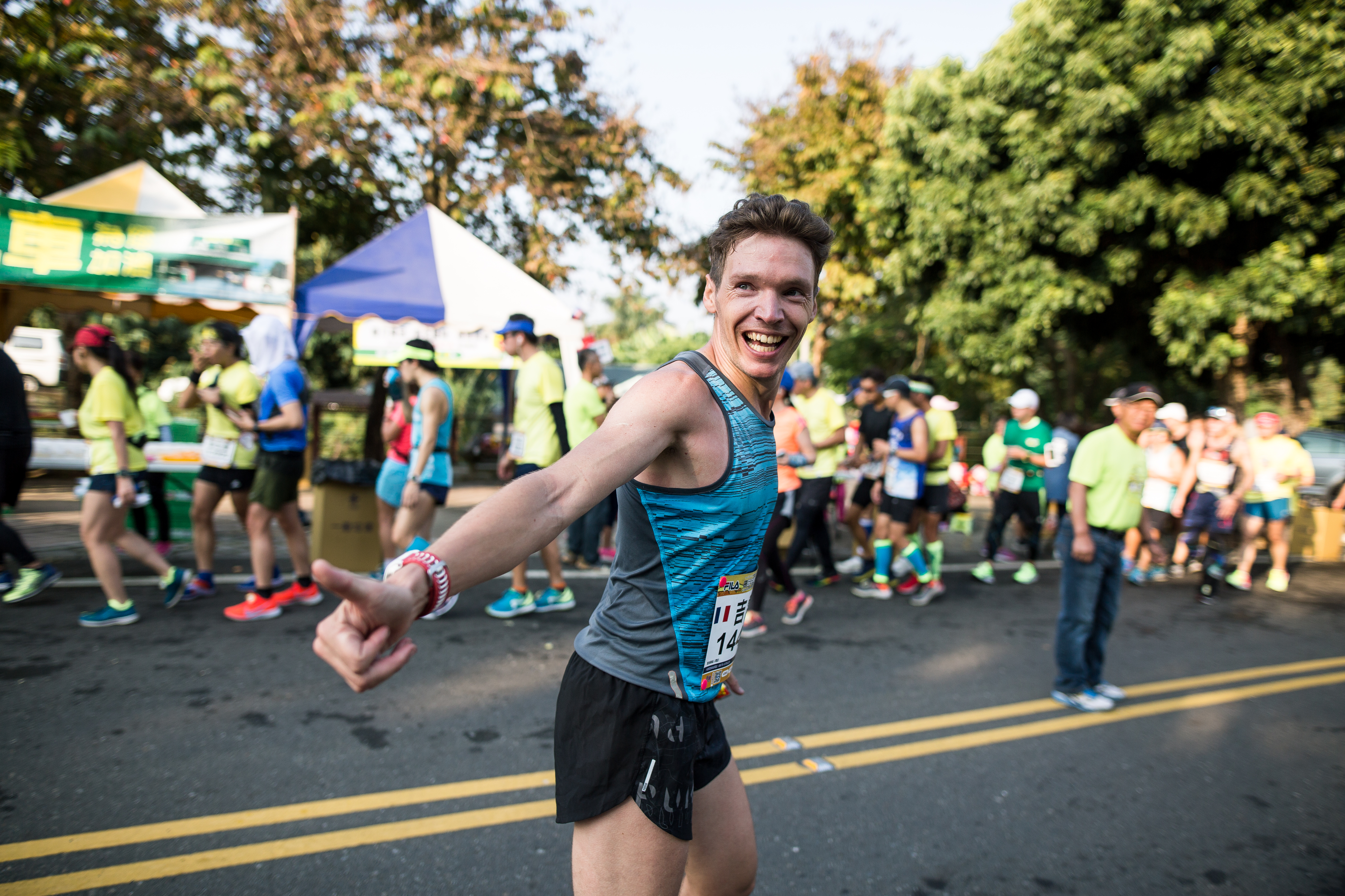 來台13年的法國人吉雷米說自己對台灣的感情已經遠遠超過法國，回法國甚至會水土不服。