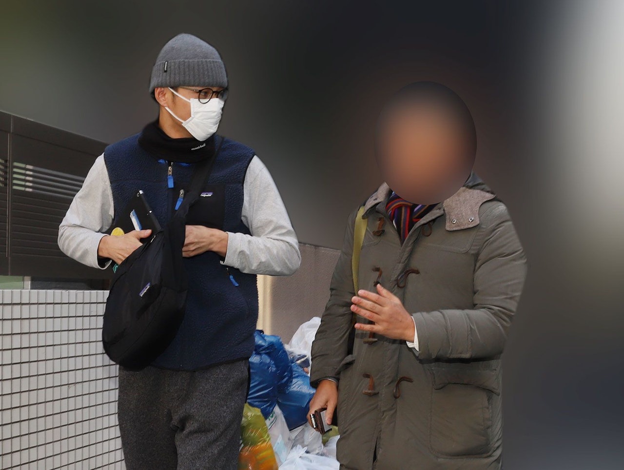 日本《週刊文春》拍攝到東出昌大已搬至單身公寓。（翻攝自週刊文春Twitter）