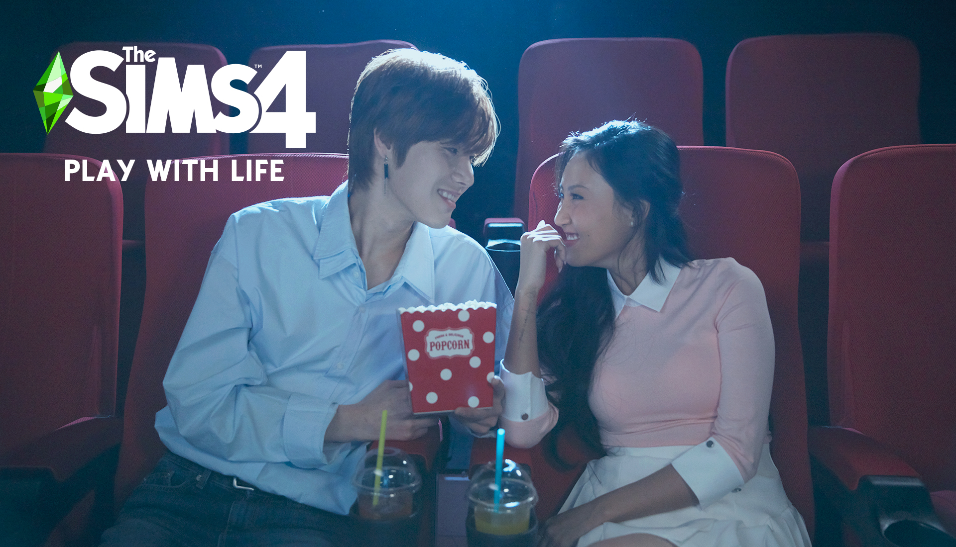 MAMAMOO成員華莎代言電玩《模擬市民4》，她說想與男友盡情約會。（EA美商藝電提供）