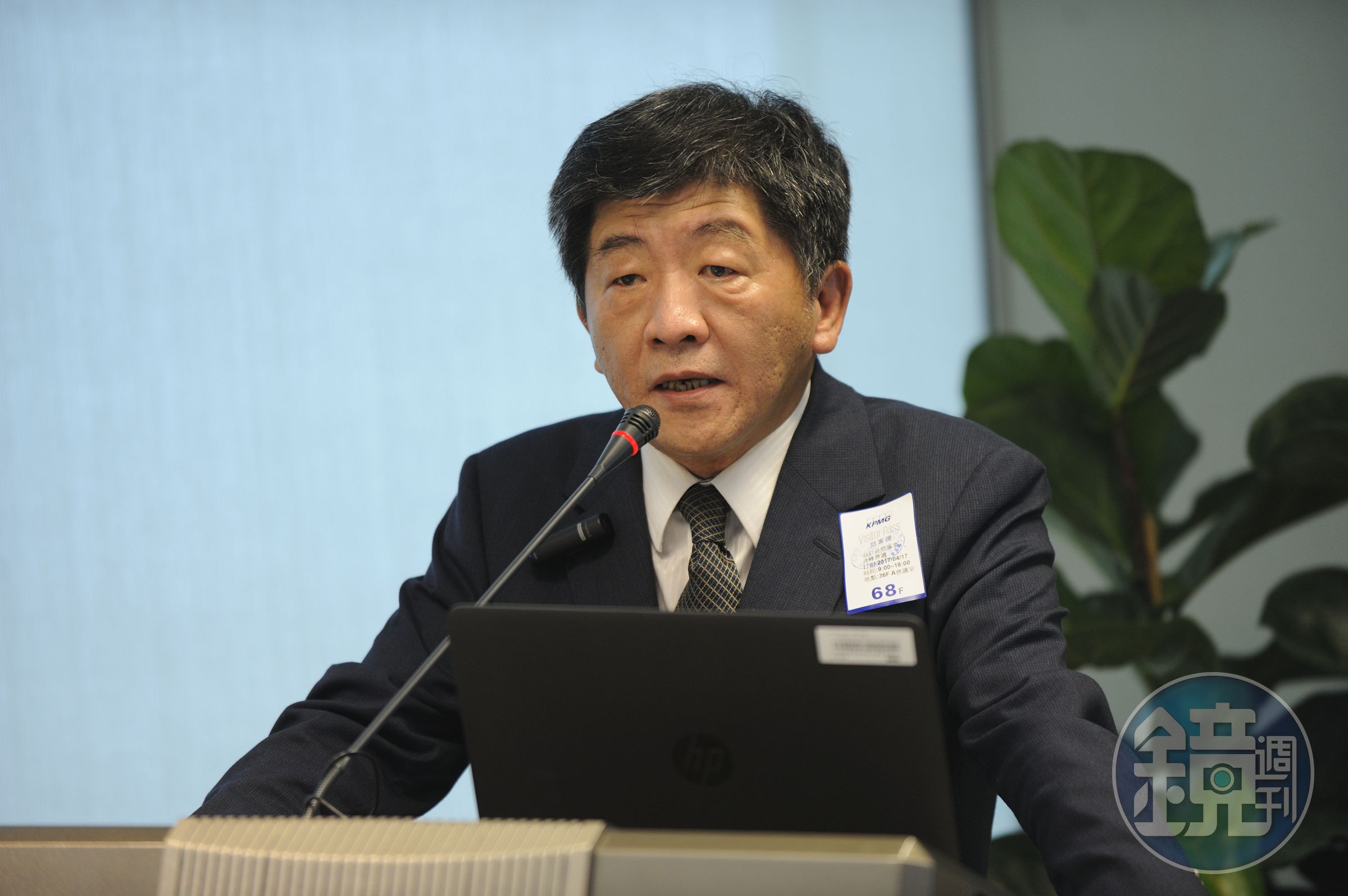 衛福部長陳時中今親上火線回應武漢肺炎疫情。