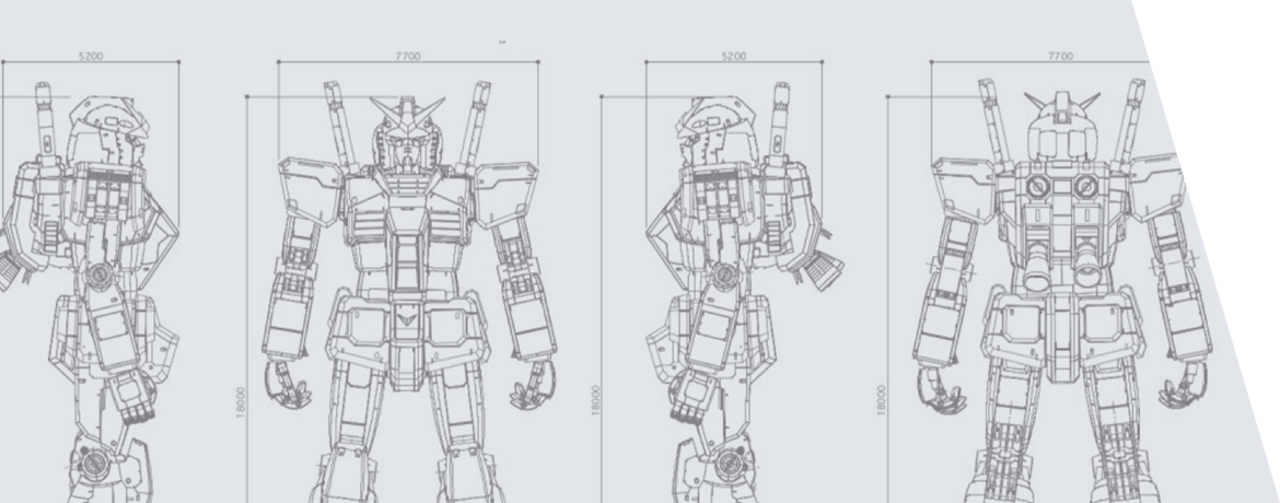 設計圖不藏私。(翻攝Gundam Factory官網)