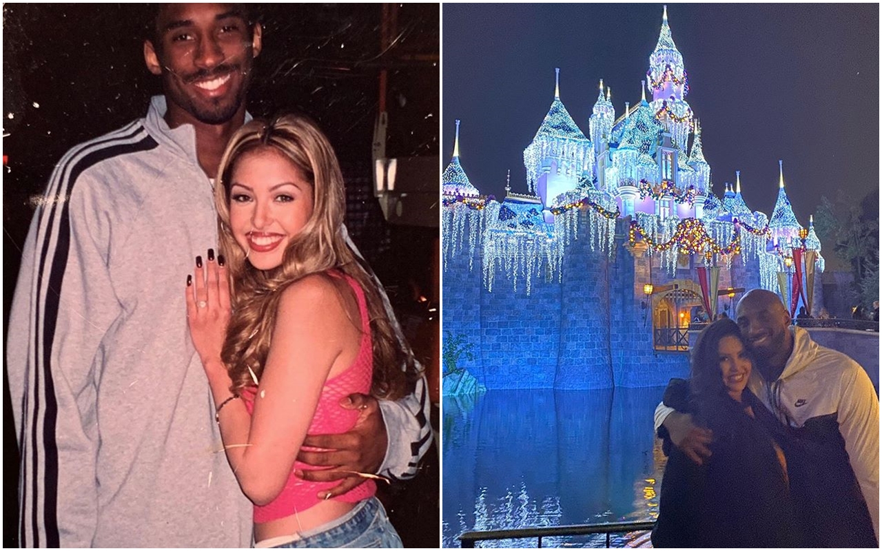 Kobe和妻子感情相當甜蜜，對於老公的逝世，對Vanessa來說打擊相當大。（翻攝自Kobe IG）