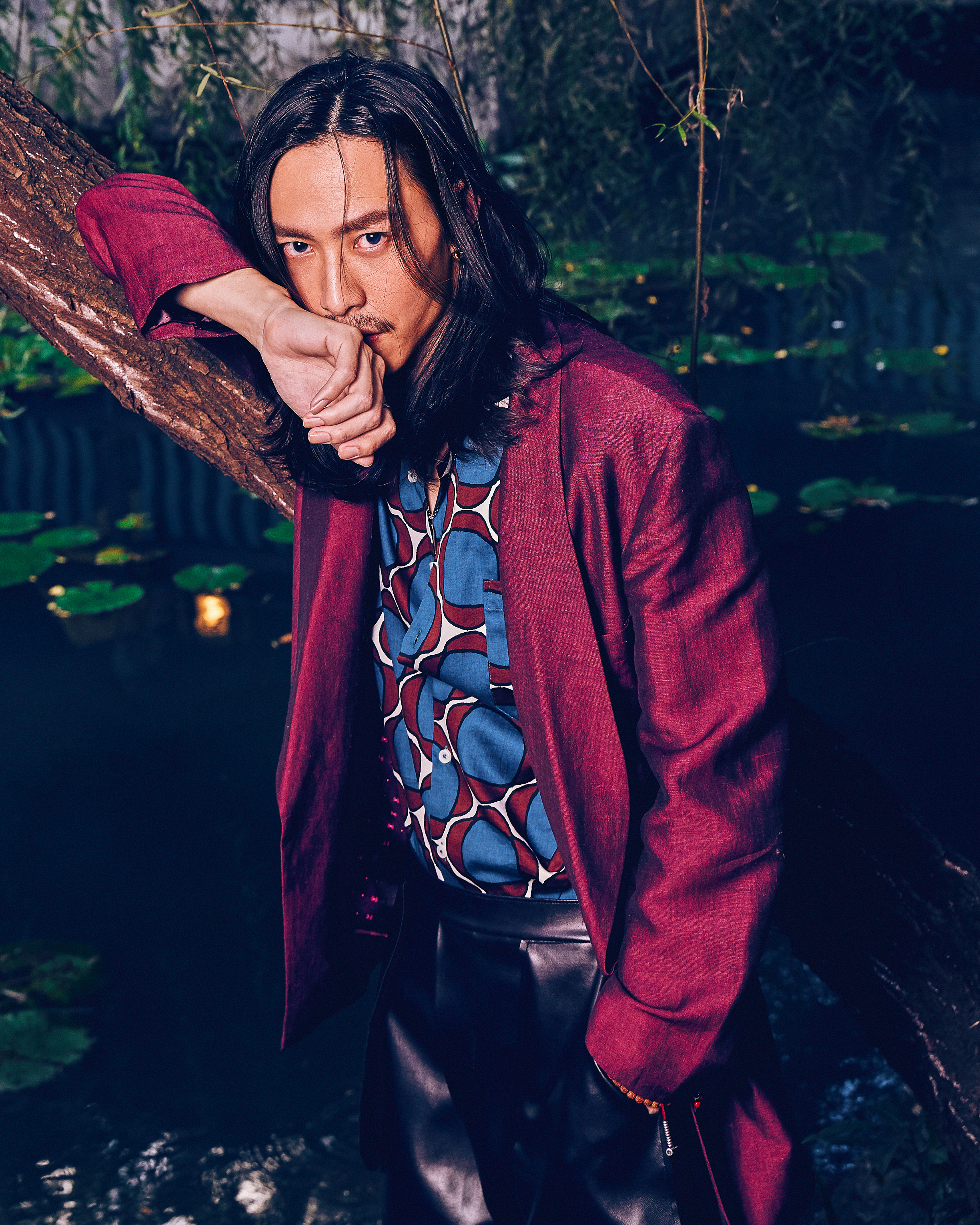 田士廣笑說《彼岸之嫁》可以滿足想要一睹陰間風光的好奇心。(Netflix提供)