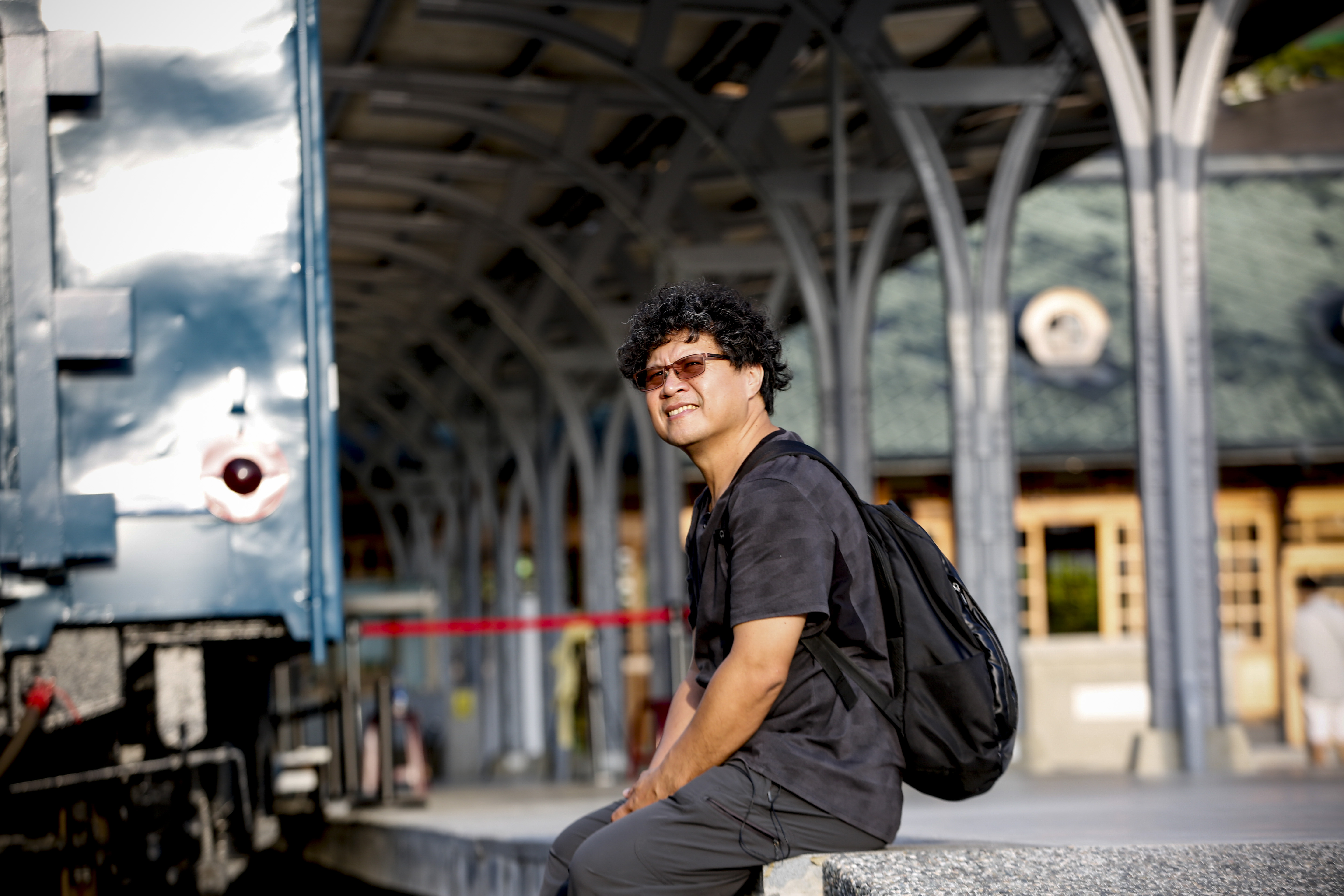 馬躍比吼定居台北淡水，但總在往返故鄉花蓮玉里春日部落的路上。