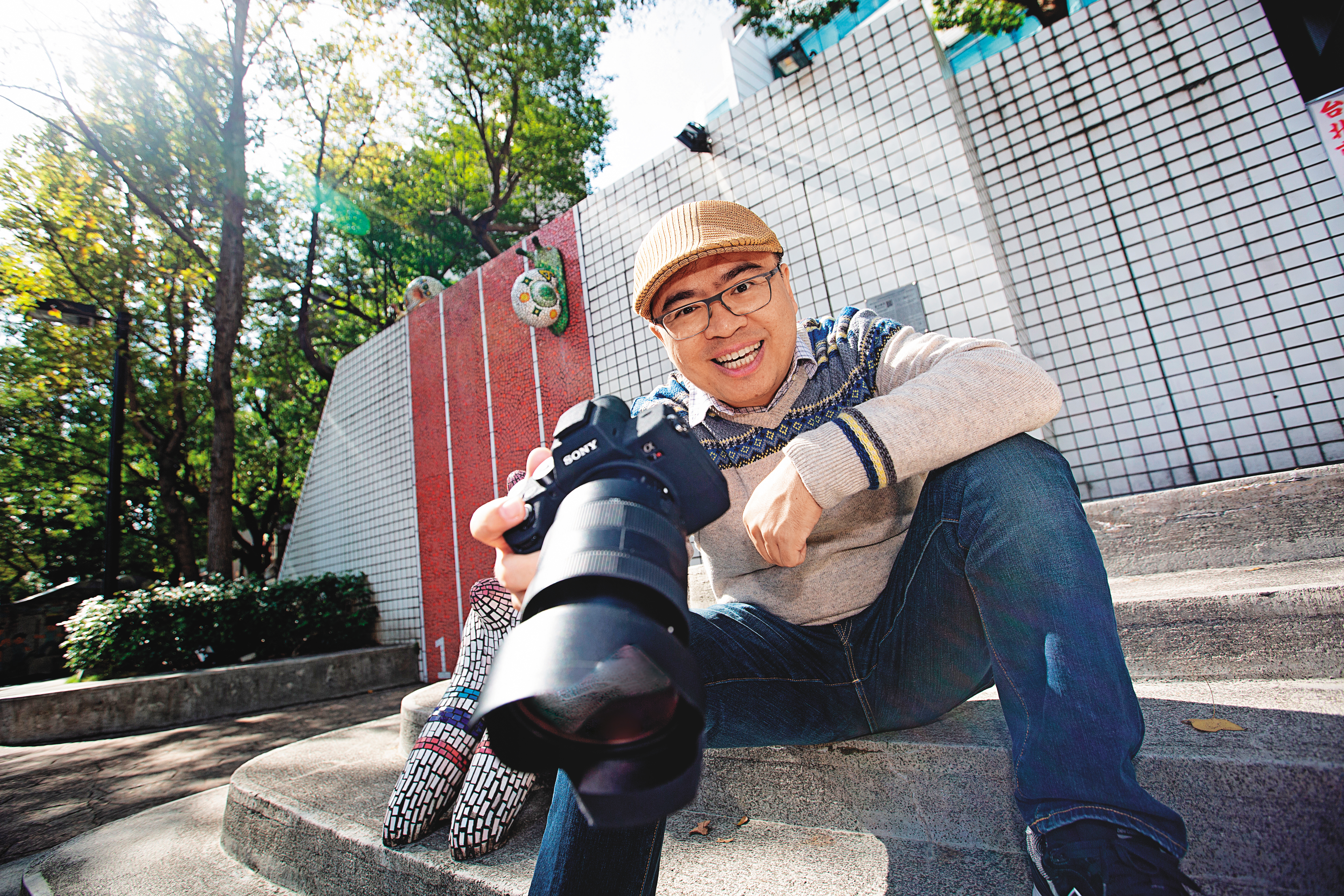 攝影和投資都是林昇最喜歡做的事，前者讓他創業自立，後者讓他財務自由。