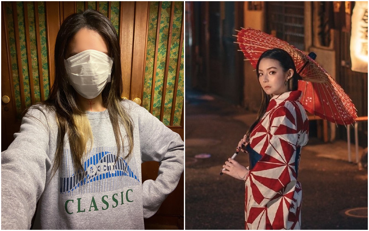 旅日藝人歐陽靖在臉書表示，日本政府的防疫措施相當鬆散，台灣人若赴日一定要「注意安全」。（翻攝字歐陽靖臉書）