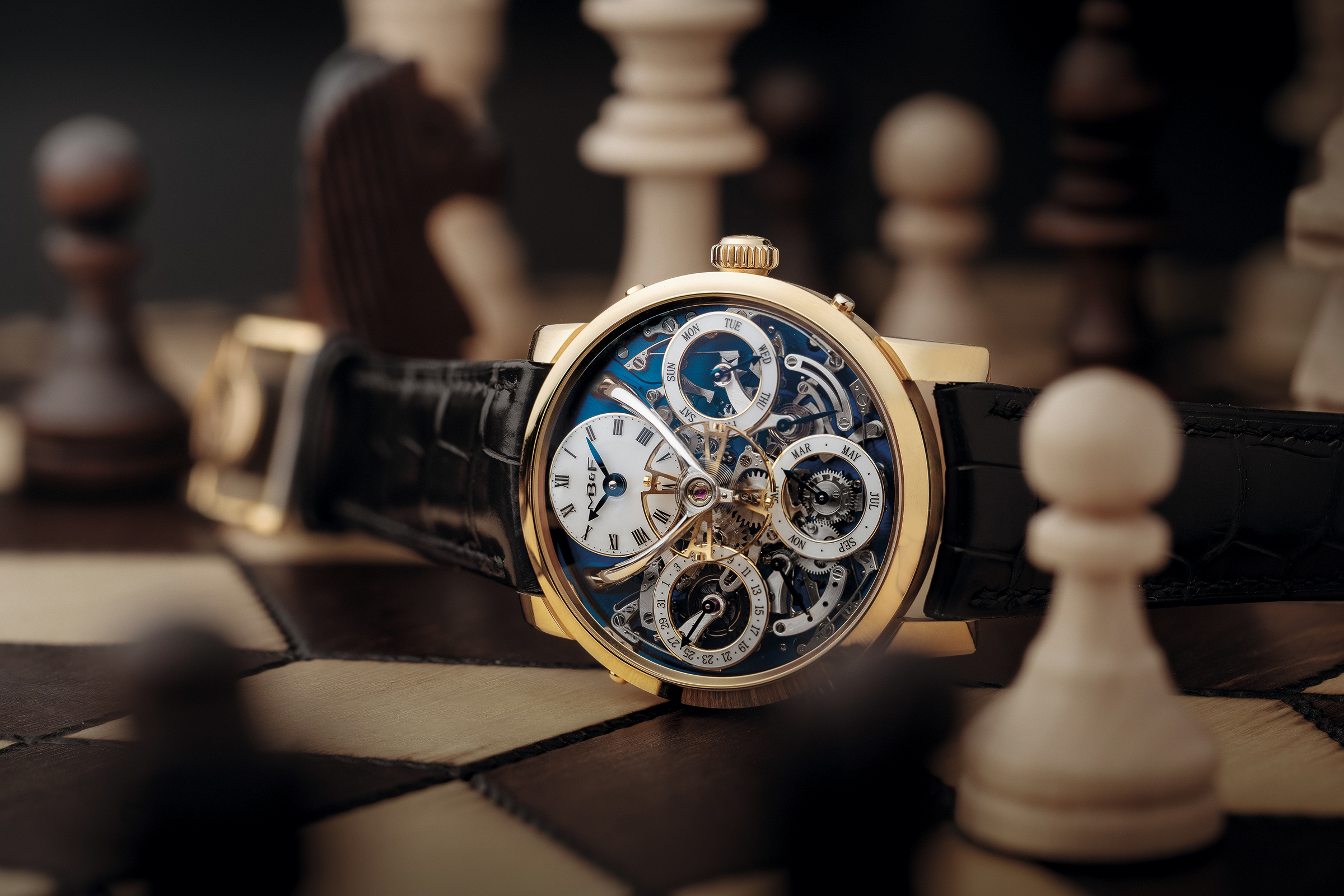【錶壇焦點】金貴氣!MB&F推出LM萬年曆黃金材質版本