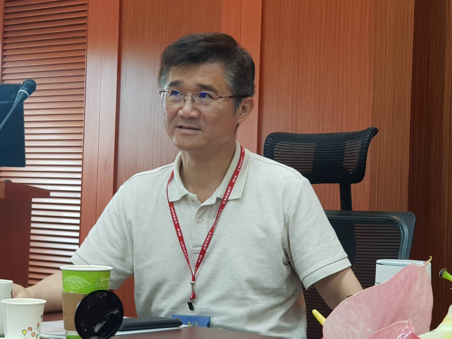 萬家佛高升調查局副局長後,原本主祕一職由黃義村(圖)接任。