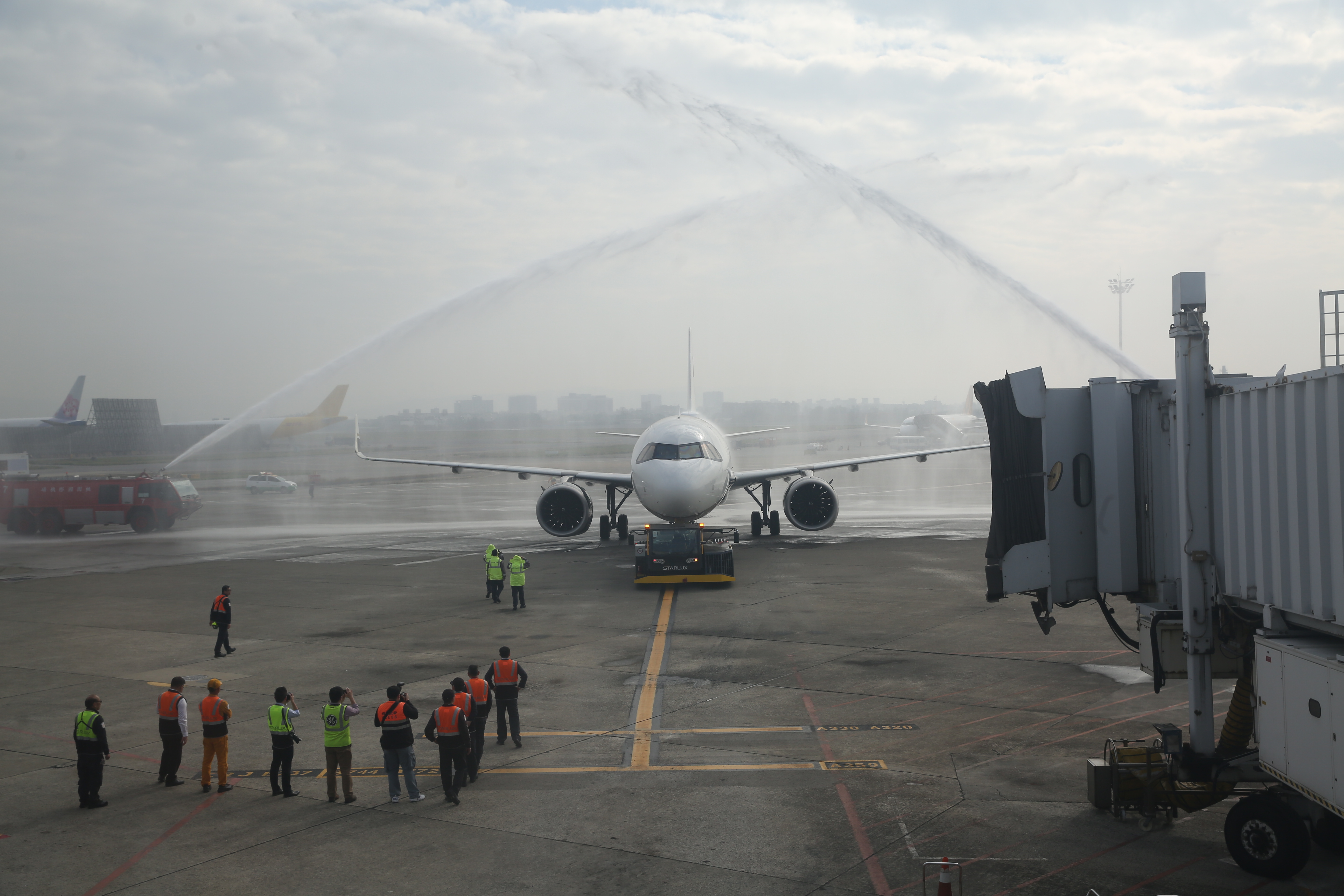 越南宣布禁止台灣出發的航空入境，星宇航空從桃機起飛正在跑道滑行的班機，被迫回到機坪。圖為示意圖，非該班機。