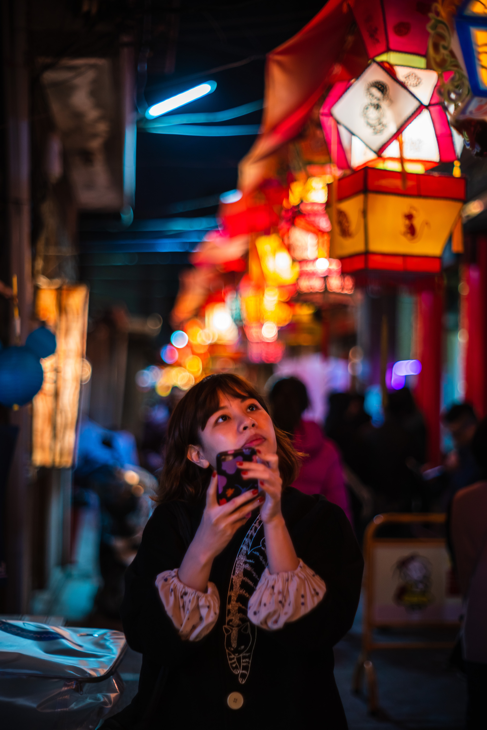 燈會期間,走過路過都可來體驗一下台南獨有的古城風味。