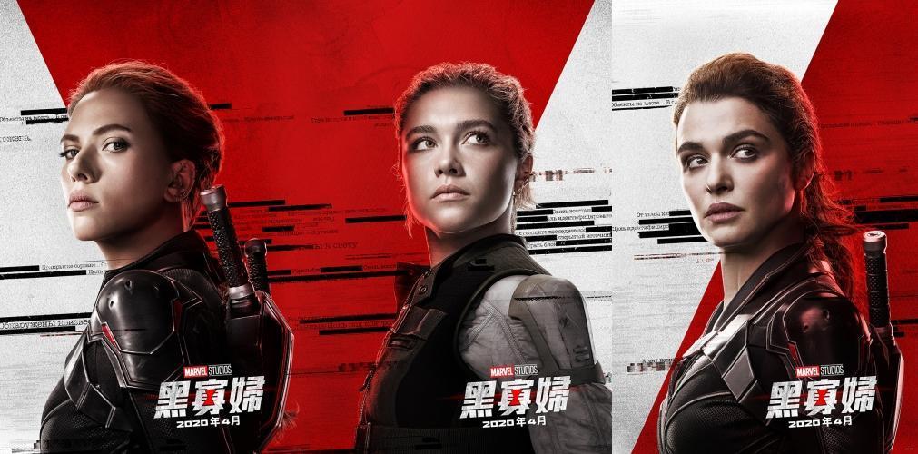 儘管漫威今年僅有入圍技術獎項，但新片《黑寡婦》不僅史嘉蕾喬韓森（左）同時入圍女主角跟女配角，佛蘿倫絲普伊（中）也入圍女配角，加上已拿過奧斯卡的瑞秋懷茲，真的含金量超高。（迪士尼提供）