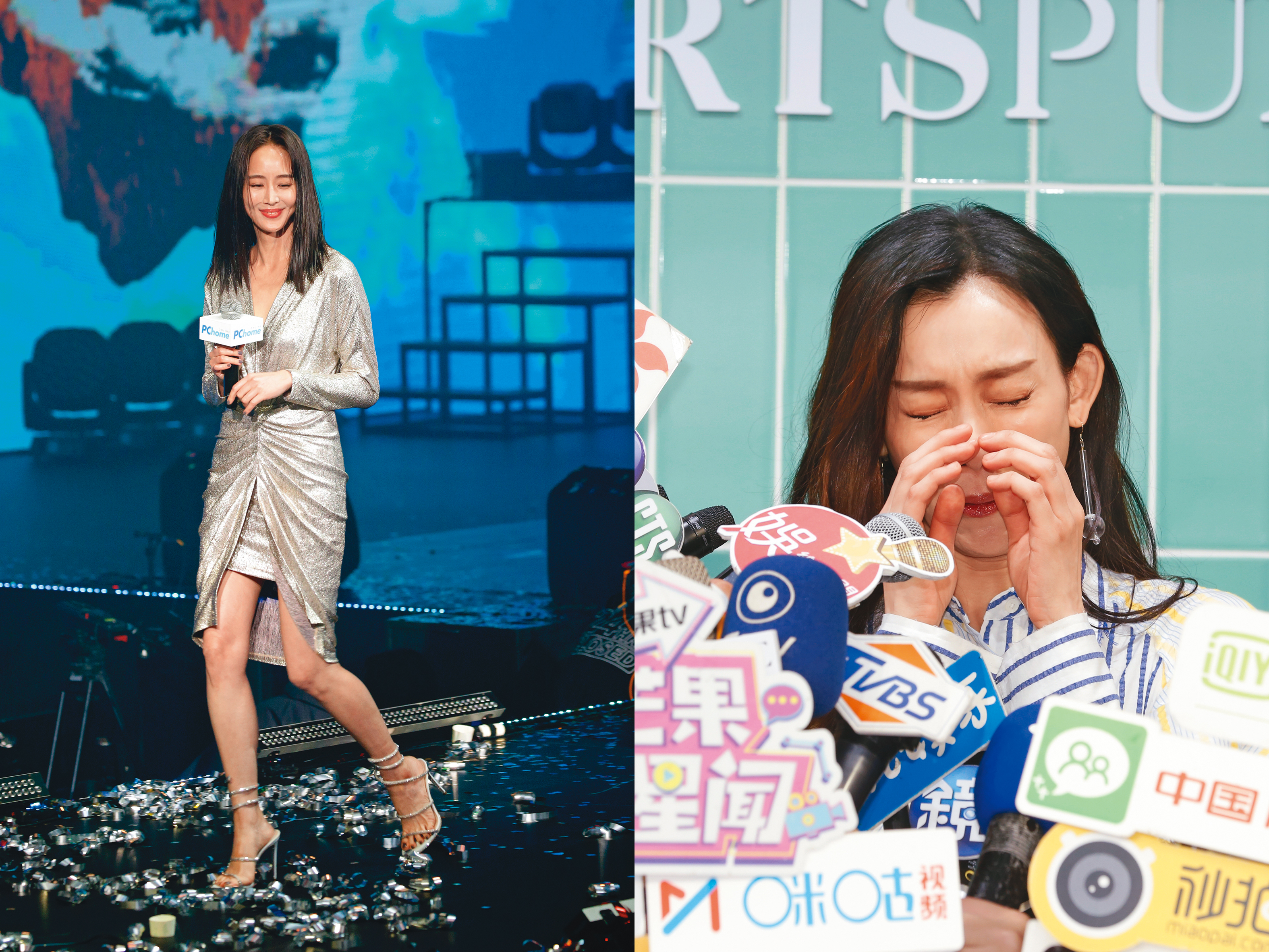 張鈞甯（左圖）除了感情話題一直被掀之外，還牽扯出擠下范瑋琪（右圖）代言的昔日內幕。