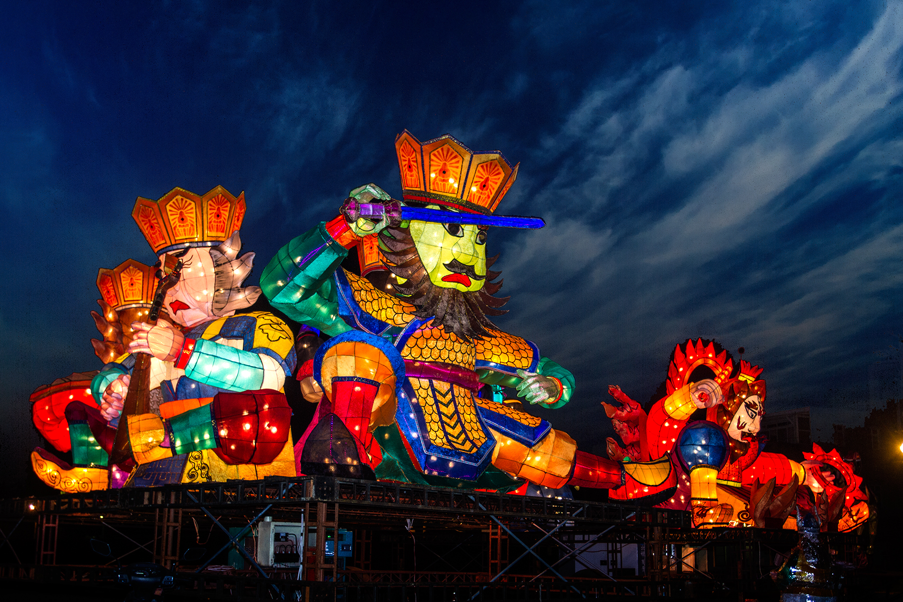 「迎天穿」活動將有許多大型花燈，精彩可期。