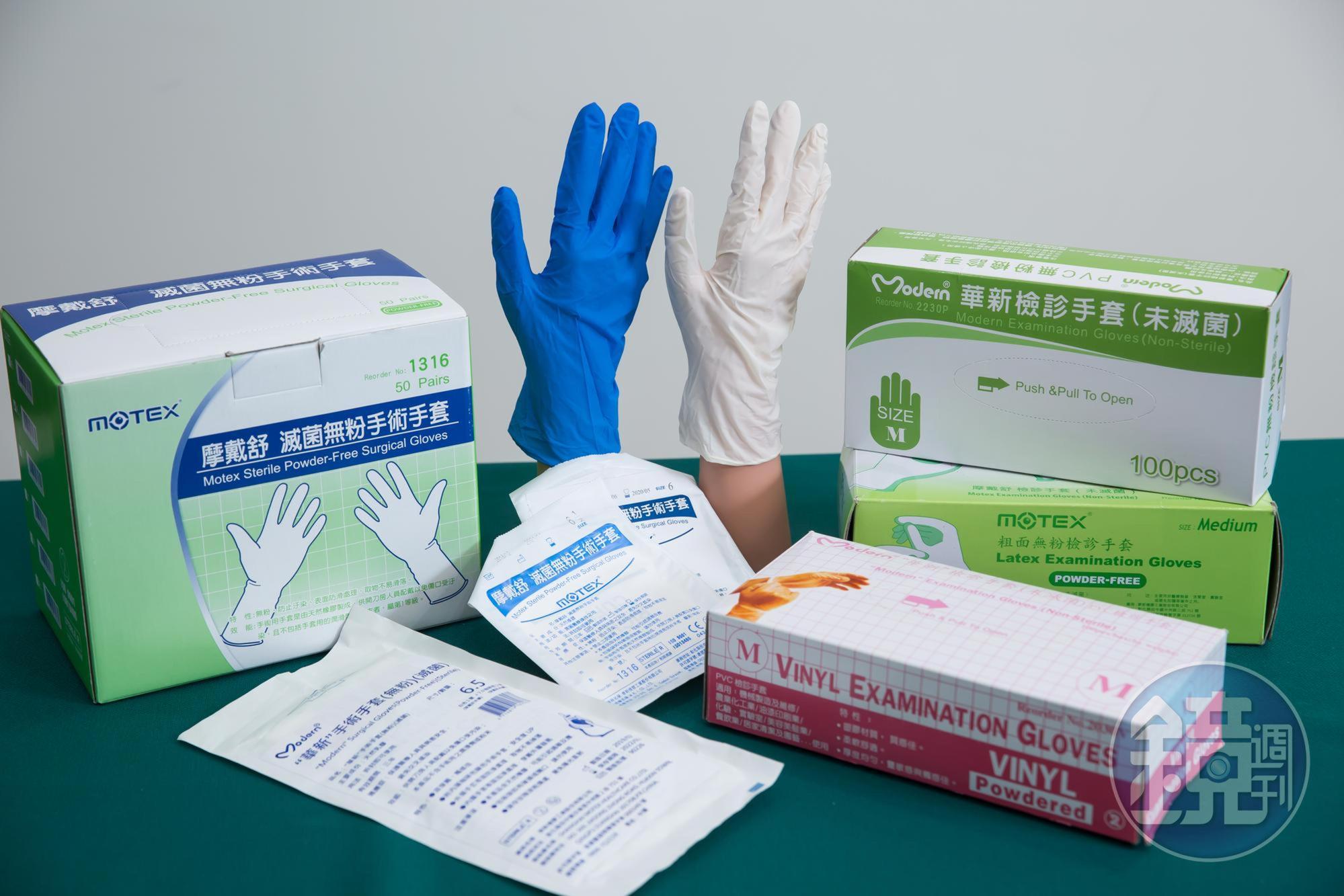 早期華新以醫用手套起家,至今市佔率仍是台灣前三大。
