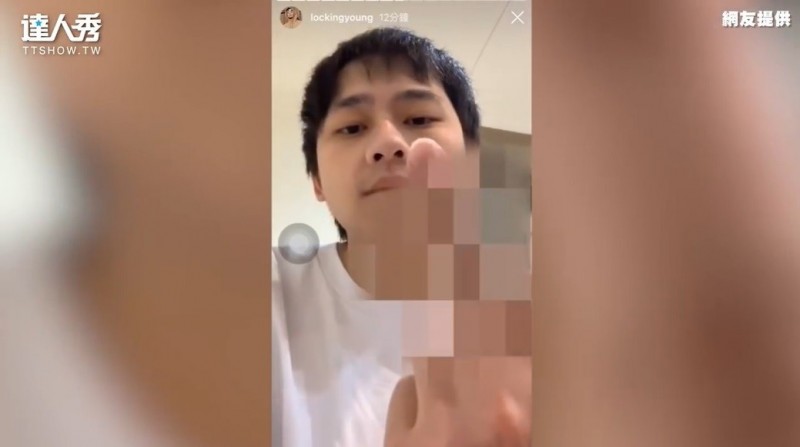 金陽又對外高呼，大麻是天然的藥草、天然的植物，上帝賜給人類的禮物。（翻攝台灣達人秀 YouTube）