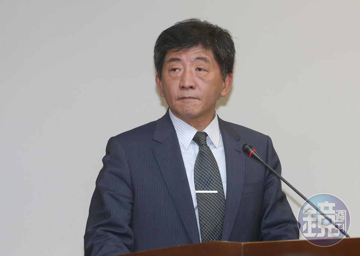 衛福部長陳時中從小年夜至今幾乎未曾闔眼，努力為防疫站在第一線，精神令人感佩。