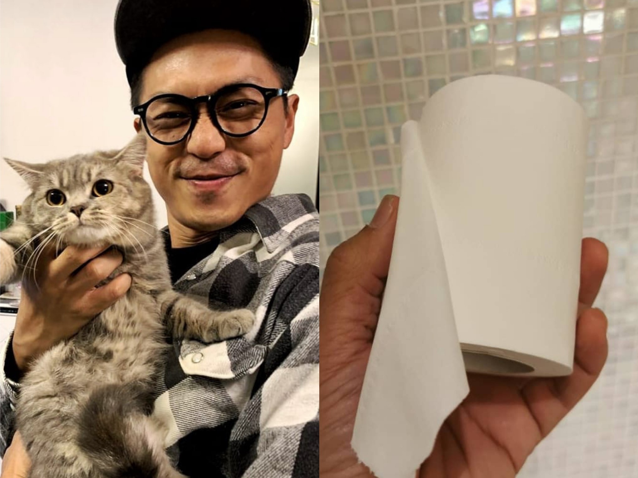 港民搶購衛生紙，讓森美感嘆「洛陽紙貴，都不及廁紙貴」。（翻攝自森美IG）