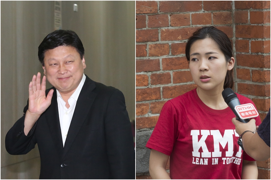 傅崐萁（左圖）恢復國民黨籍，徐巧芯（右圖）轟國民黨「越改革越倒退」。（資料照）