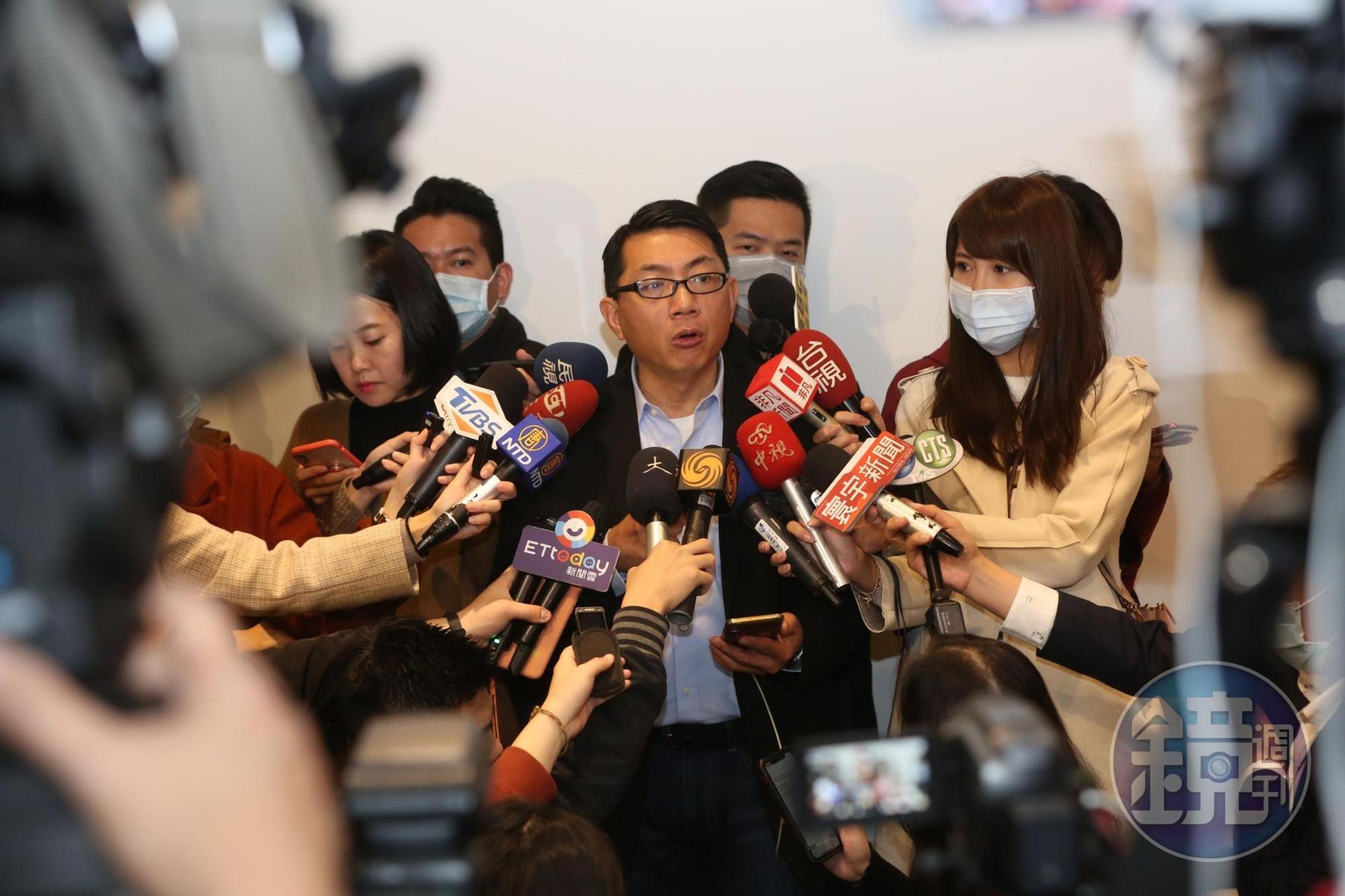 台商徐正文遭國民黨以妨礙防疫工作,做出停權處分。