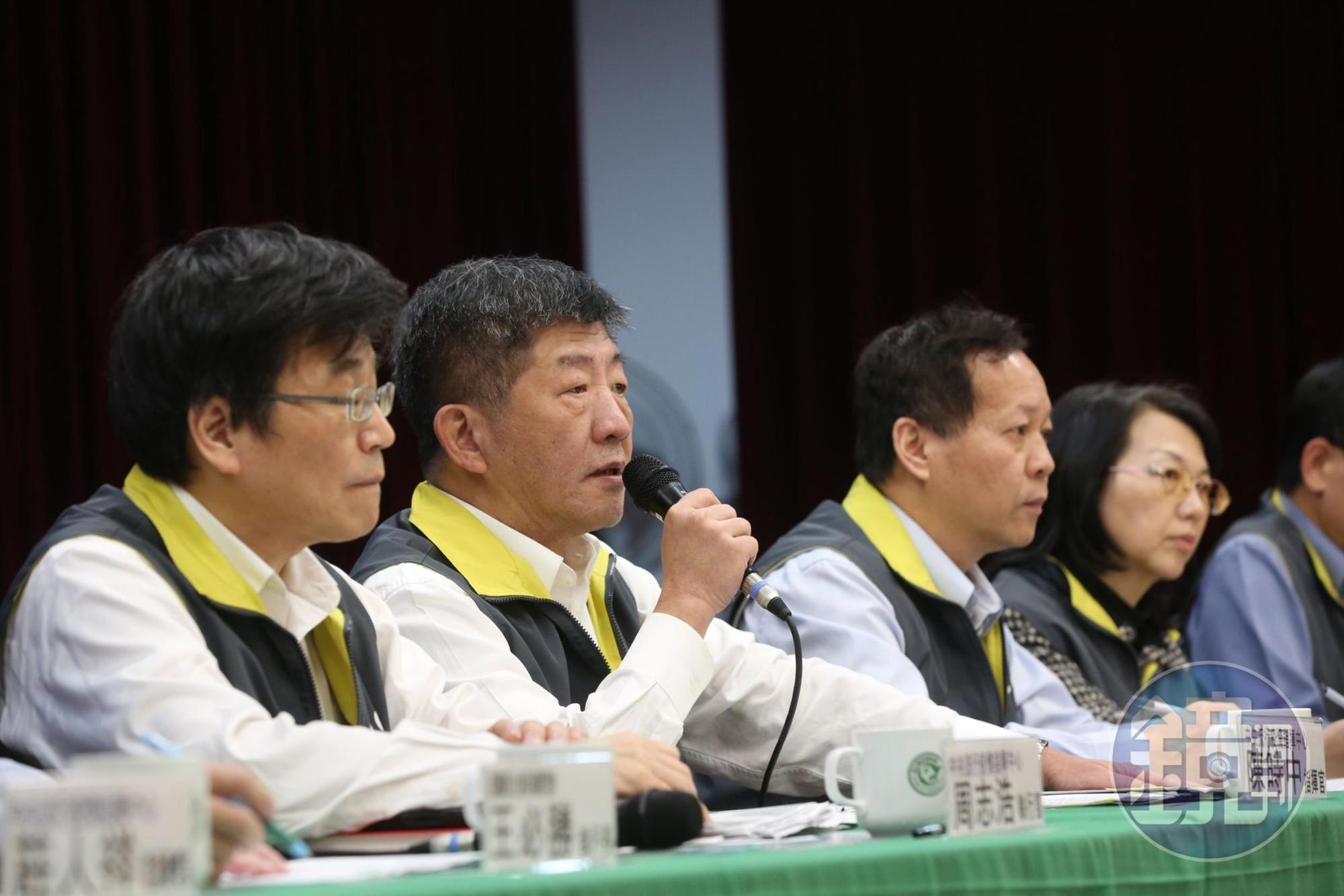 武漢肺炎疫情持續延燒，指揮中心今日已證實多出5名確診患者。