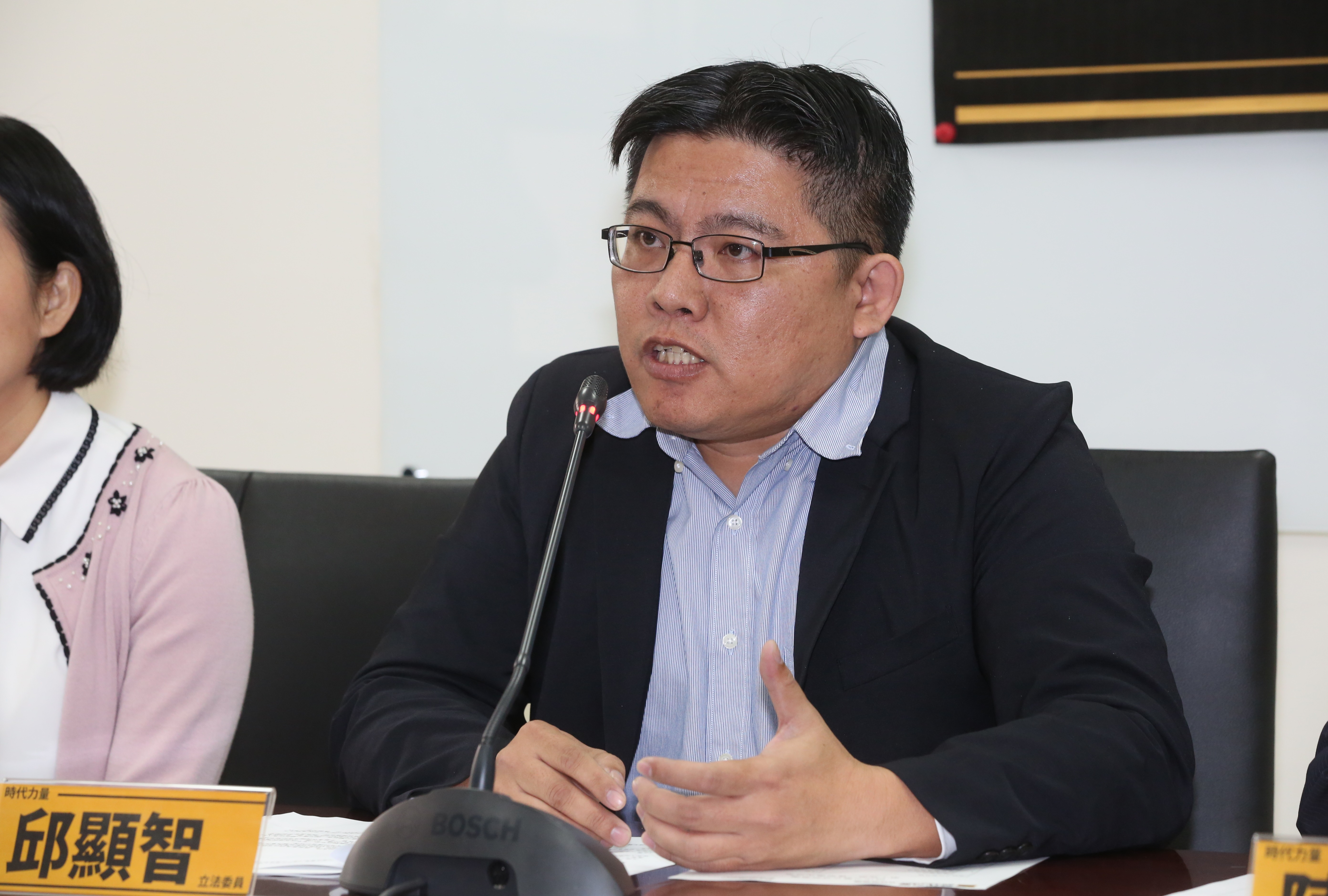 時代力量立委邱顯智，圖為資料照。