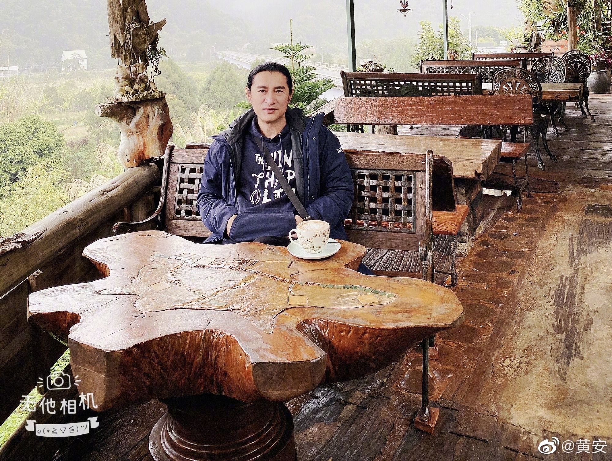 長期定居大陸的黃安，屢惹爭議。（翻攝自微博）