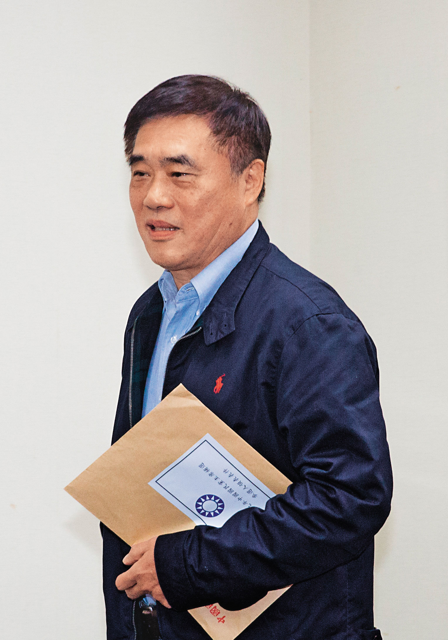 前副主席郝龍斌(圖)登記參選後,藍營黨魁之爭形成「郝江對決」。