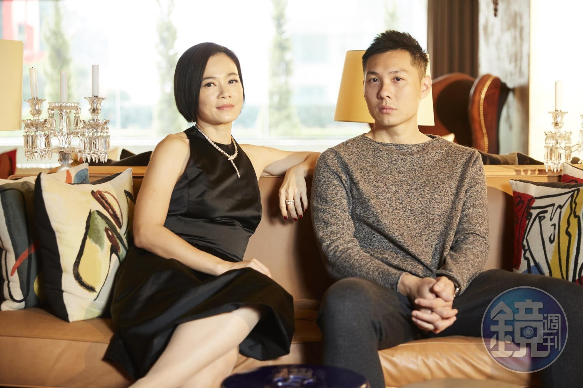 楊雁雁(左)與導演陳哲藝3度合作的作品都有不錯的成績。