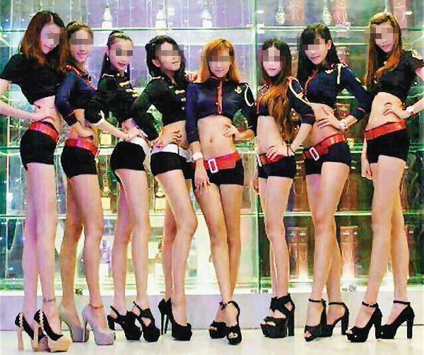 武漢肺炎嚴重衝擊酒店生意，很多小姐怕染病都不敢上班。（翻攝臉書）