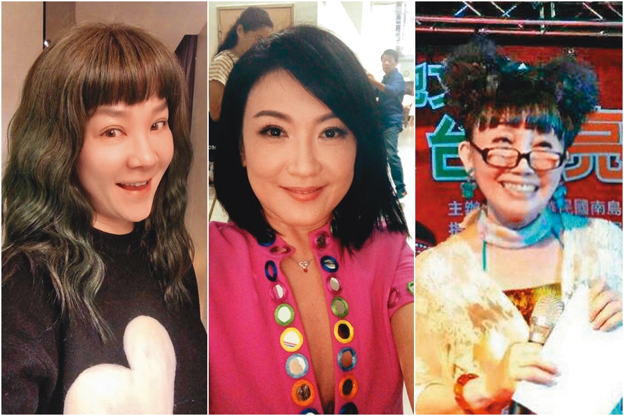 另一半去了中國大陸發展，最後卻搞到婚姻破裂，像是陸元琪（左起）、姚黛瑋、蔡閨都有相似經驗。（翻攝陸元琪、姚黛瑋、蔡閨臉書）