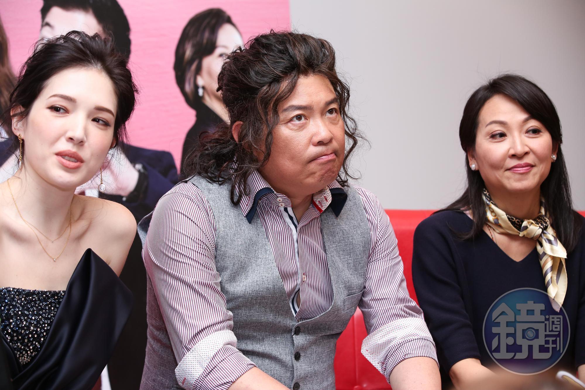 曾國城在《我的大老婆》周旋於3個女人之間,大喊吃不消。