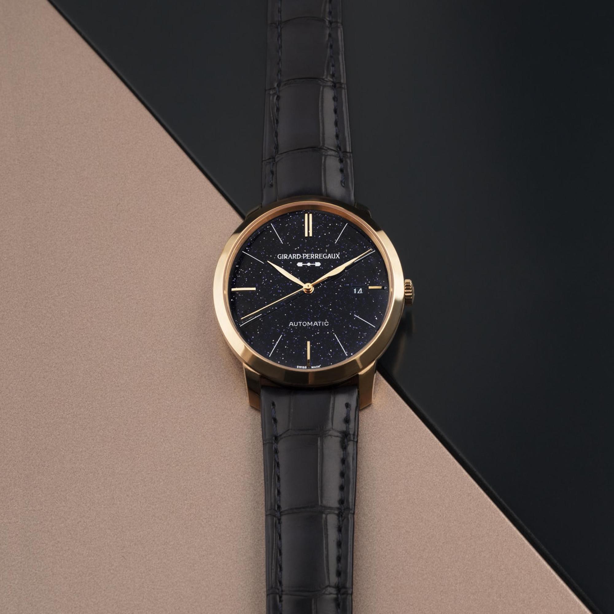 1966 Orion腕錶玫瑰金版本，定價NT$532,000。