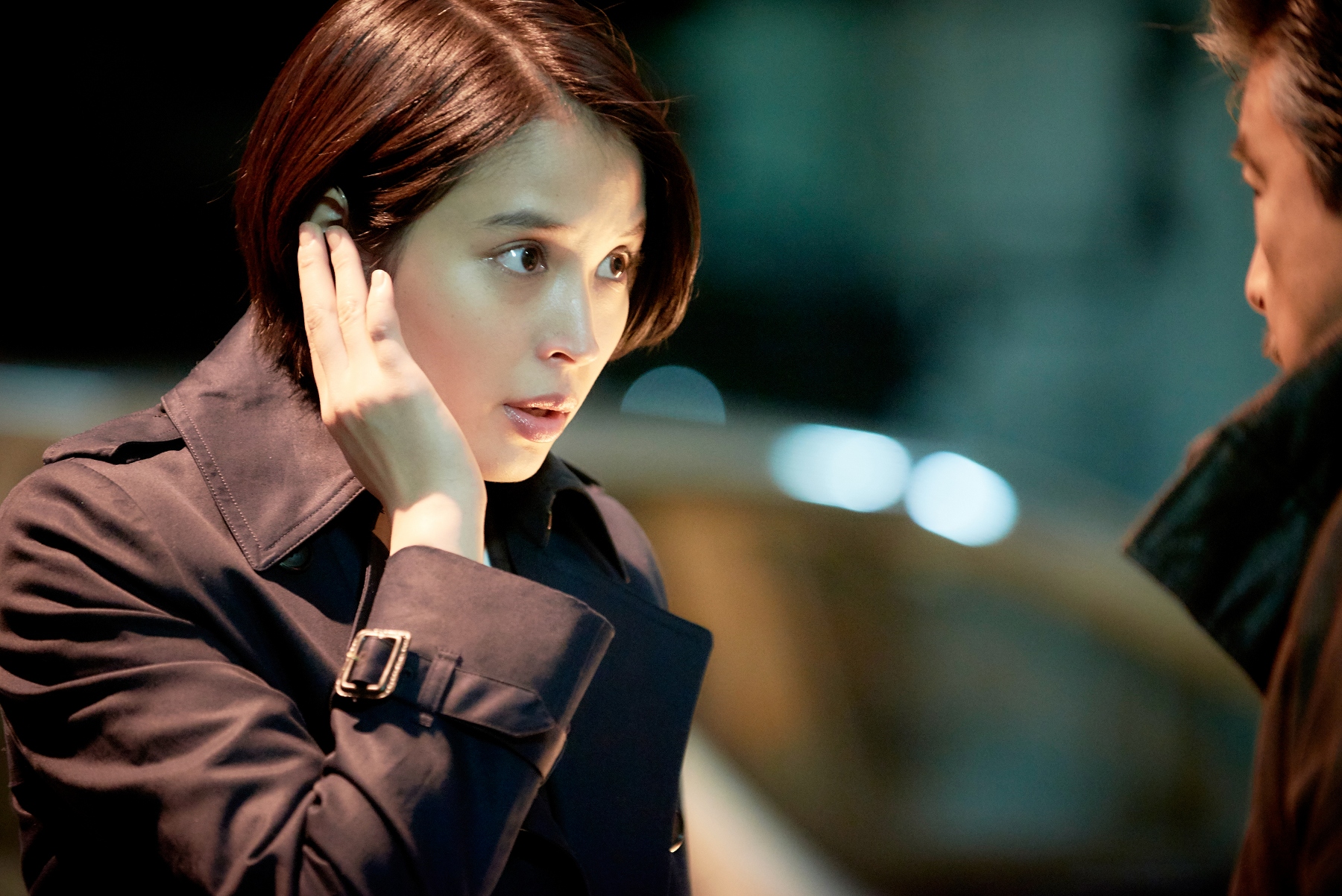 日本女星廣瀨愛麗絲為電影《全境失控》剪去30公分長髮。（采昌國際多媒體提供）