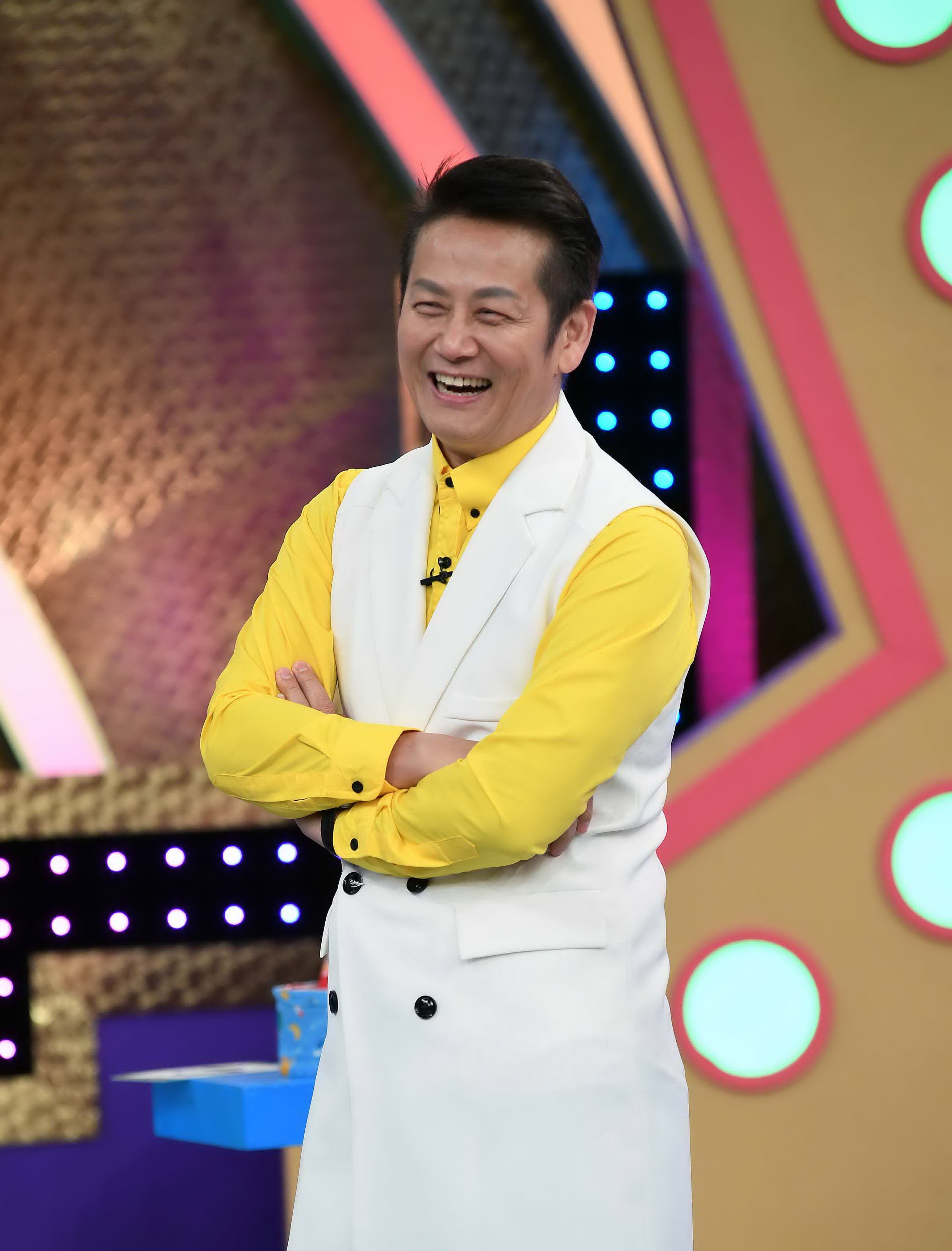 對於范瑋琪的失言風波，徐乃麟表示「很多話事不能說的」。（華視提供）