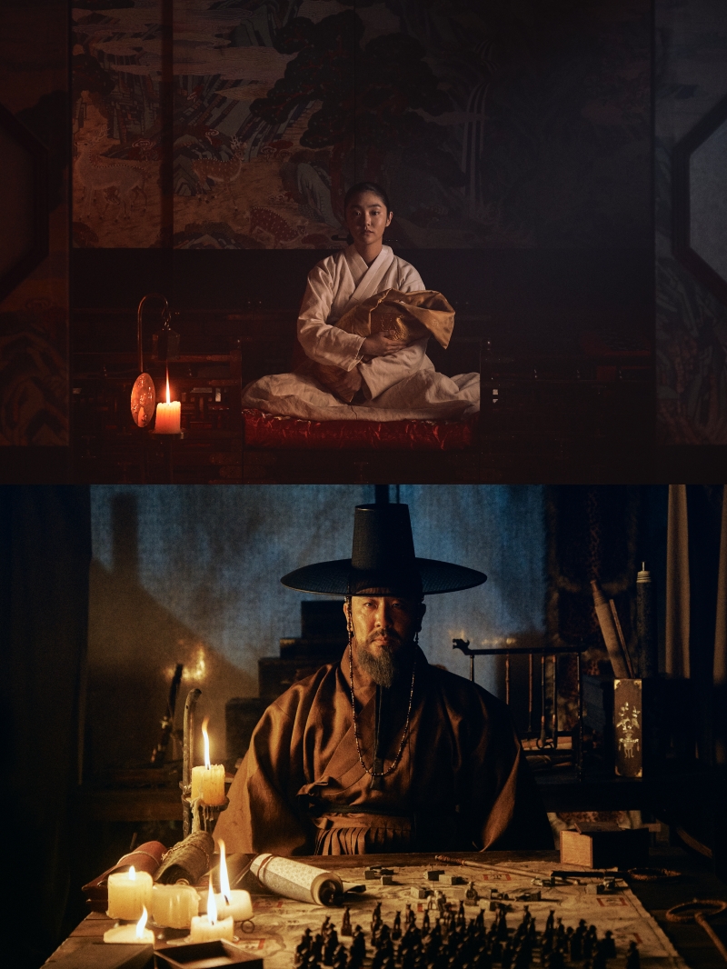 金慧峻（上）與柳承龍（下）在《李屍朝鮮》第二季將怎樣使壞。（Netflix提供）