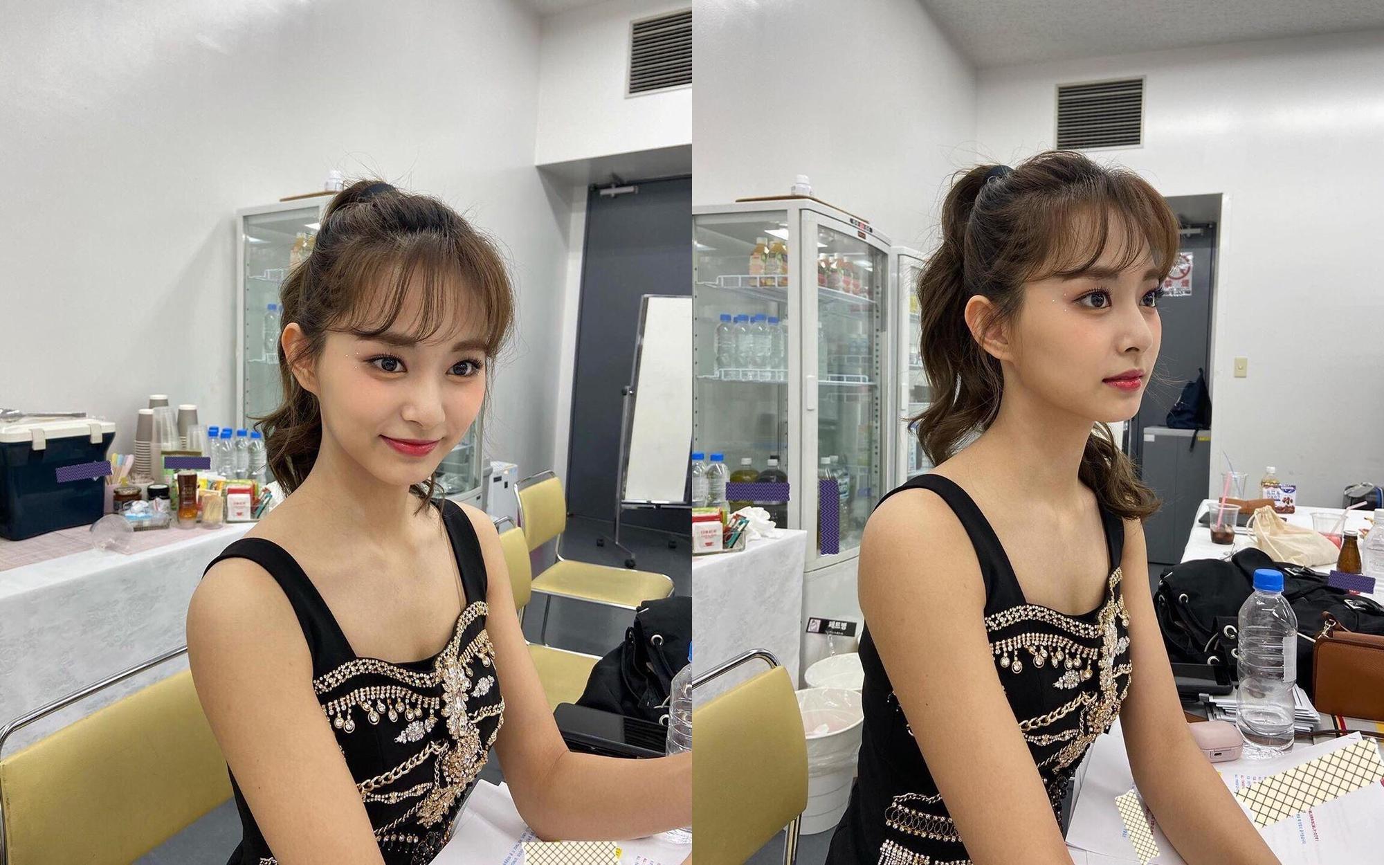 子瑜瀏海新髮型美出新高度。(翻攝自TWICE IG)