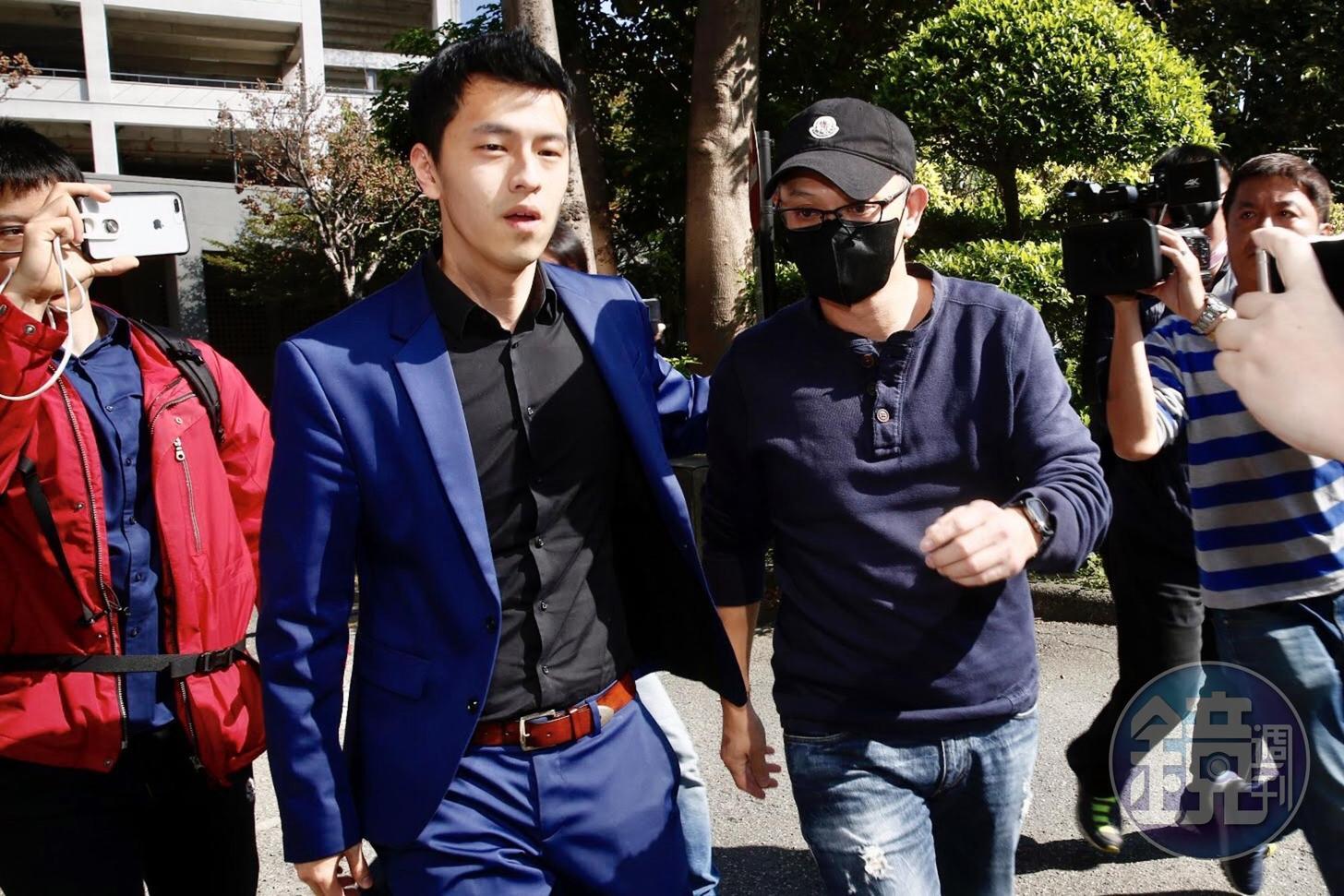 王敏錡在第二次離婚協調時終於出席。