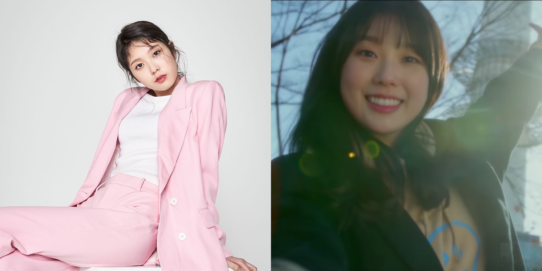 韓國女星高秀貞因病辭世，得年25歲，她曾為防彈少年團拍攝MV。（翻攝storyjcompany IG、MV畫面）