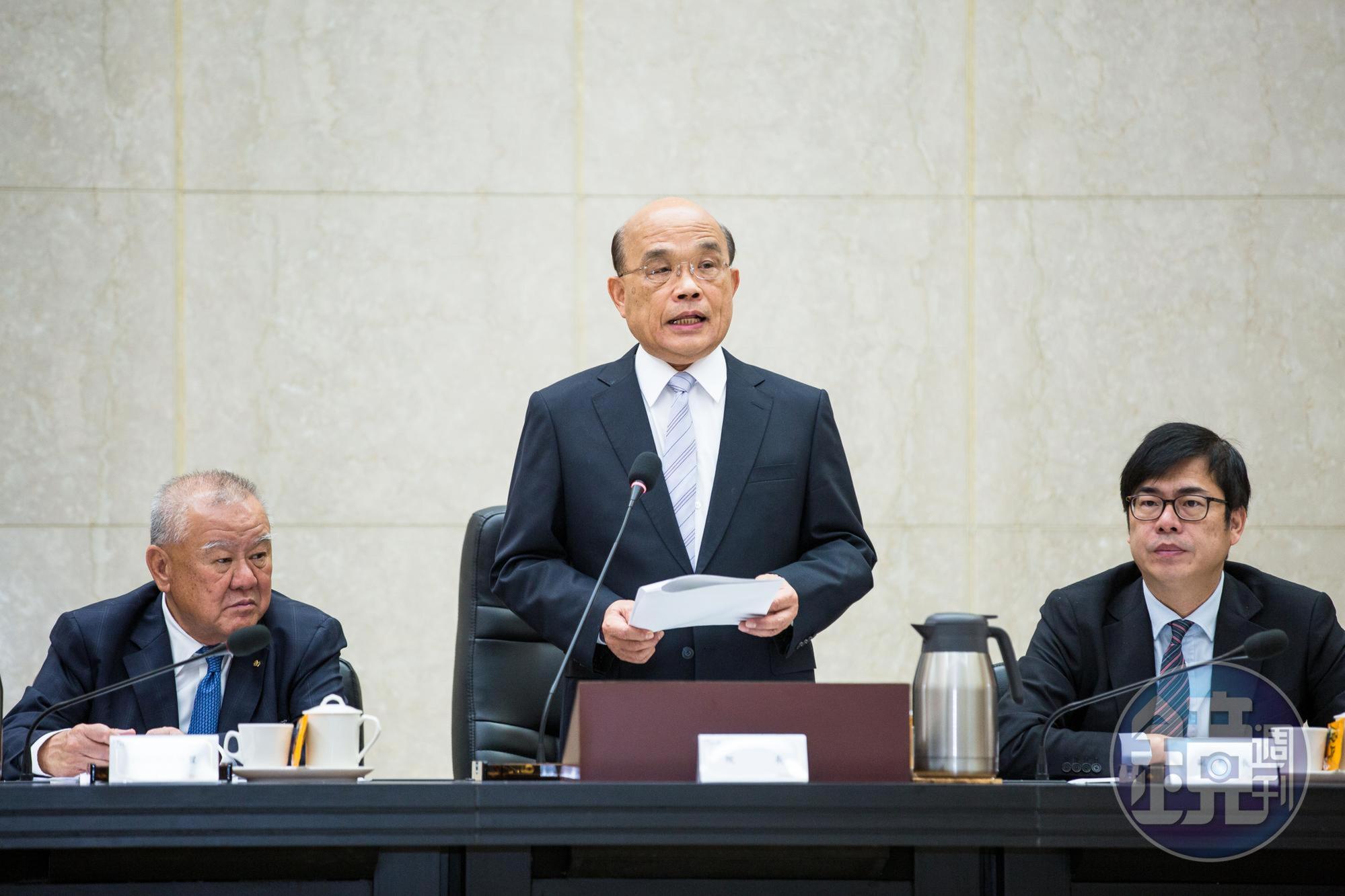 行政院長蘇貞昌預計將拍板，針對5大業者祭出紓困政策。
