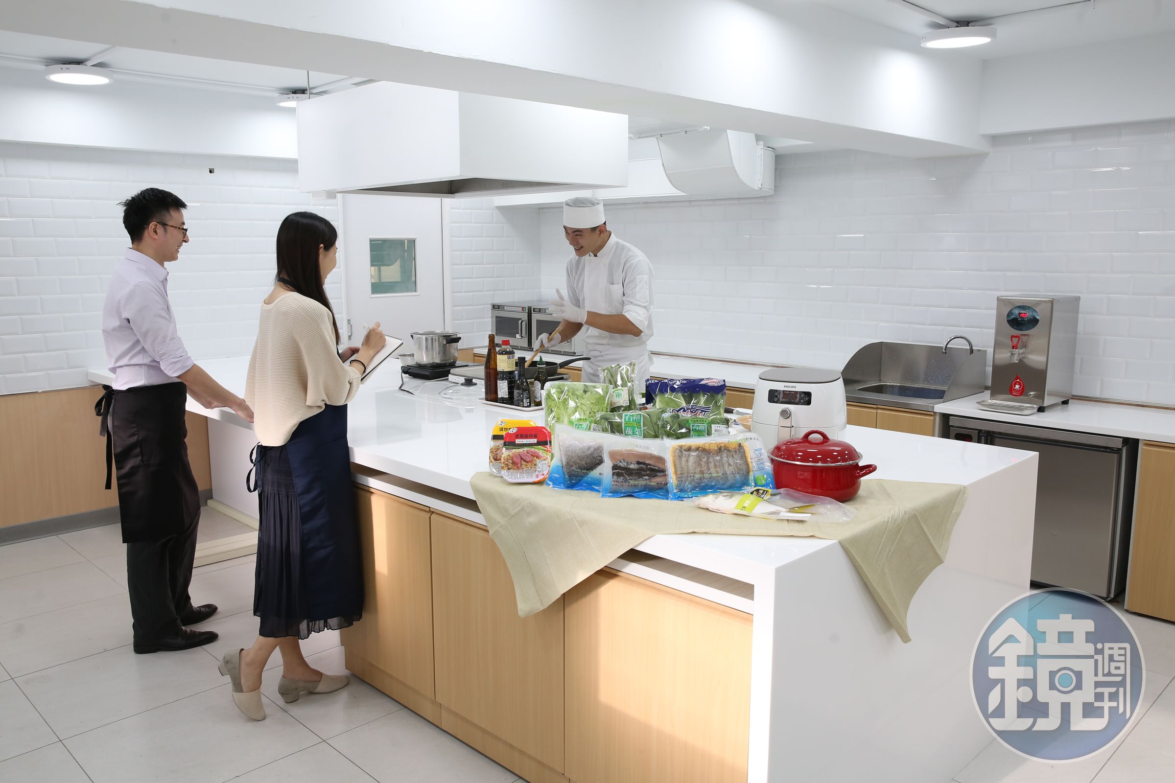 統一超在門市首創料理教室，開放附近居民學習料理。