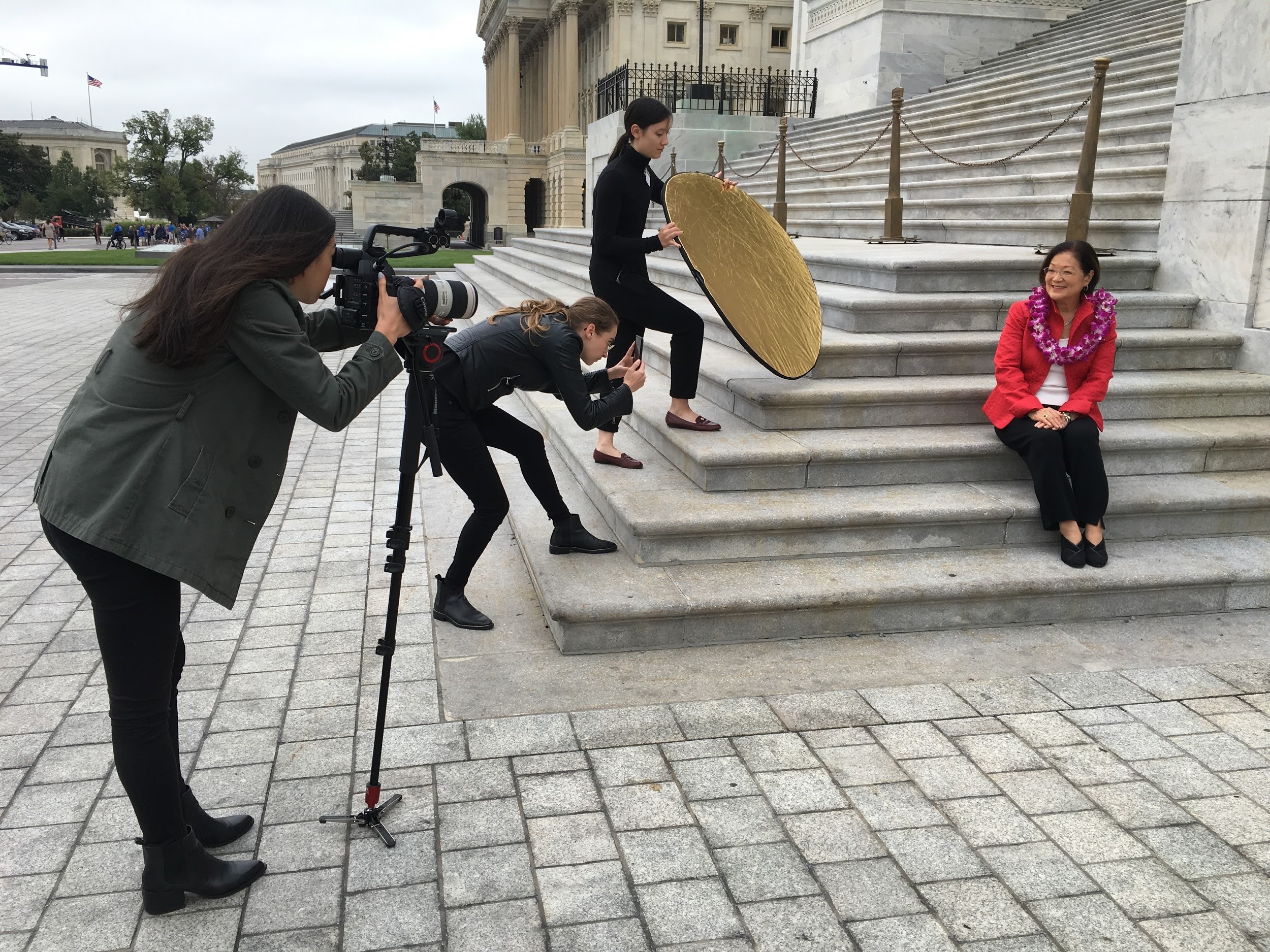 廣野慶子(右)讓台裔美籍的蔡安瑾深受啟發,領悟到成長過程中有學習的榜樣非常重要。(蔡安瑾提供)