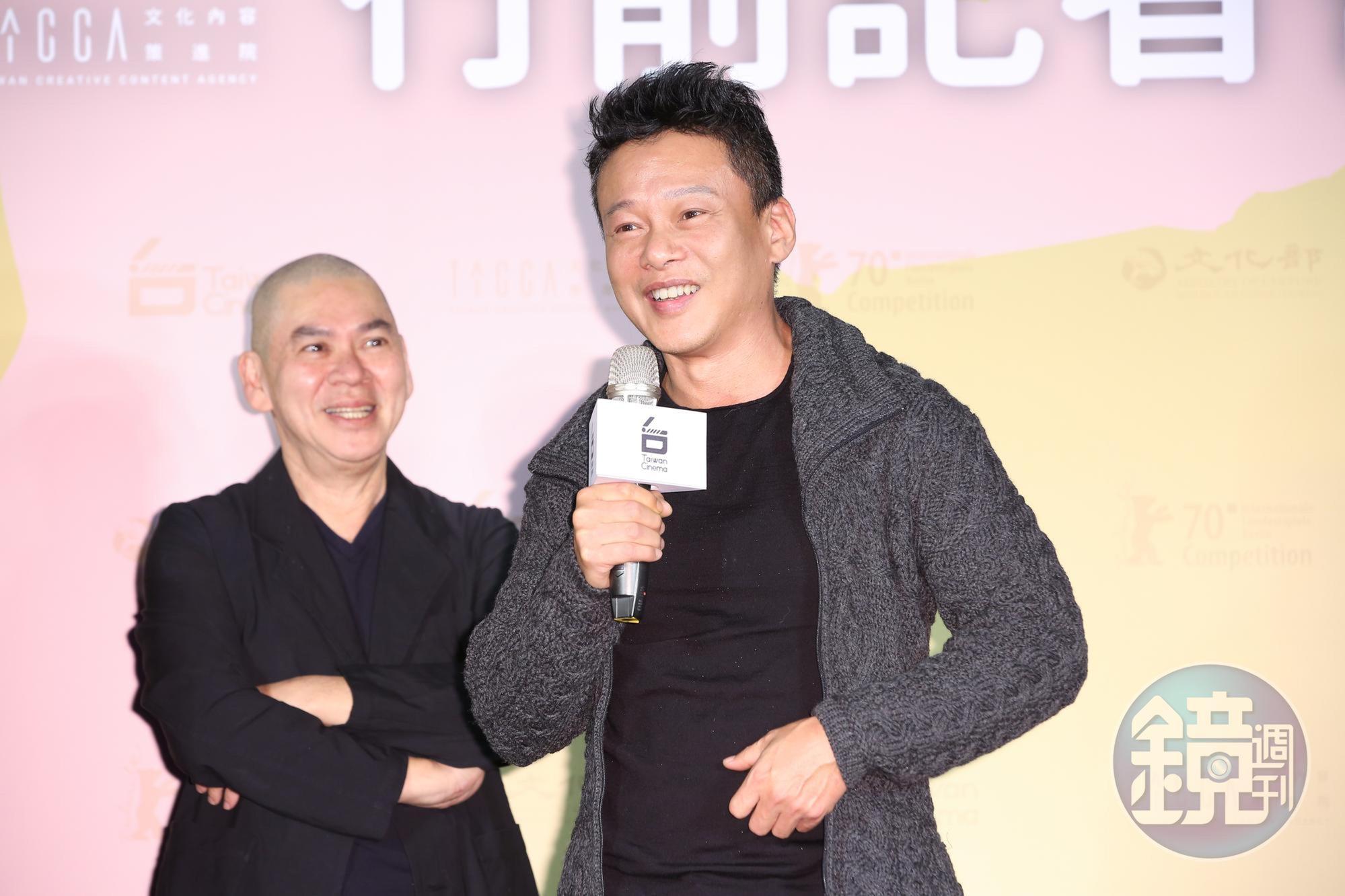 李康生對於蔡明亮找到新人亞儂弘尚希完全不感吃味,還笑稱「我拍別人的戲賺比較多!」